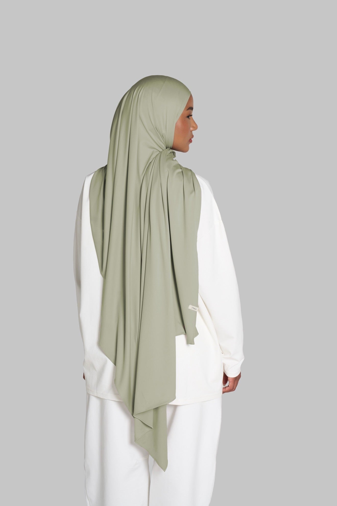 HIJAB JERSEY PREMIUM SOFT [SAUGE]