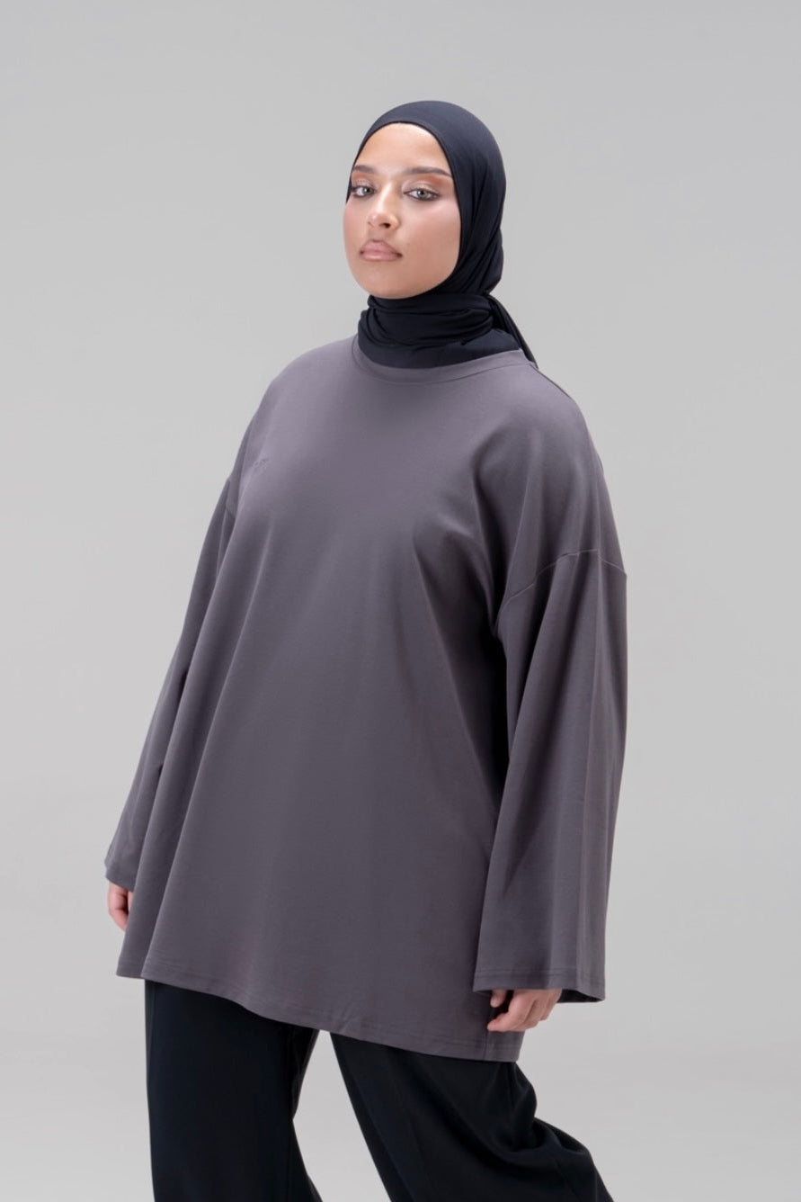 BASIC SHIRT [ANTHRACITE]