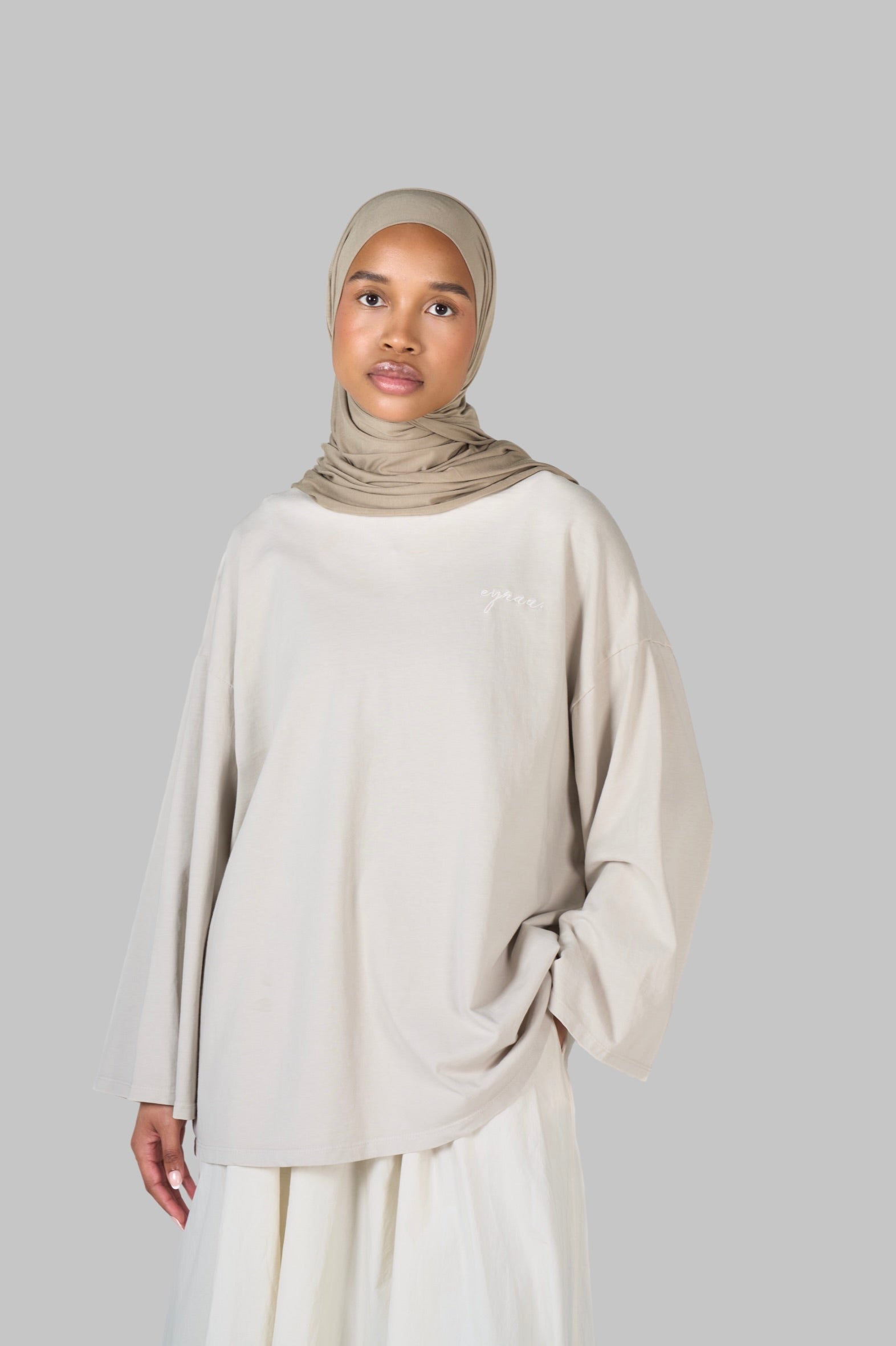 BASIC T-SHIRT [CREAM]