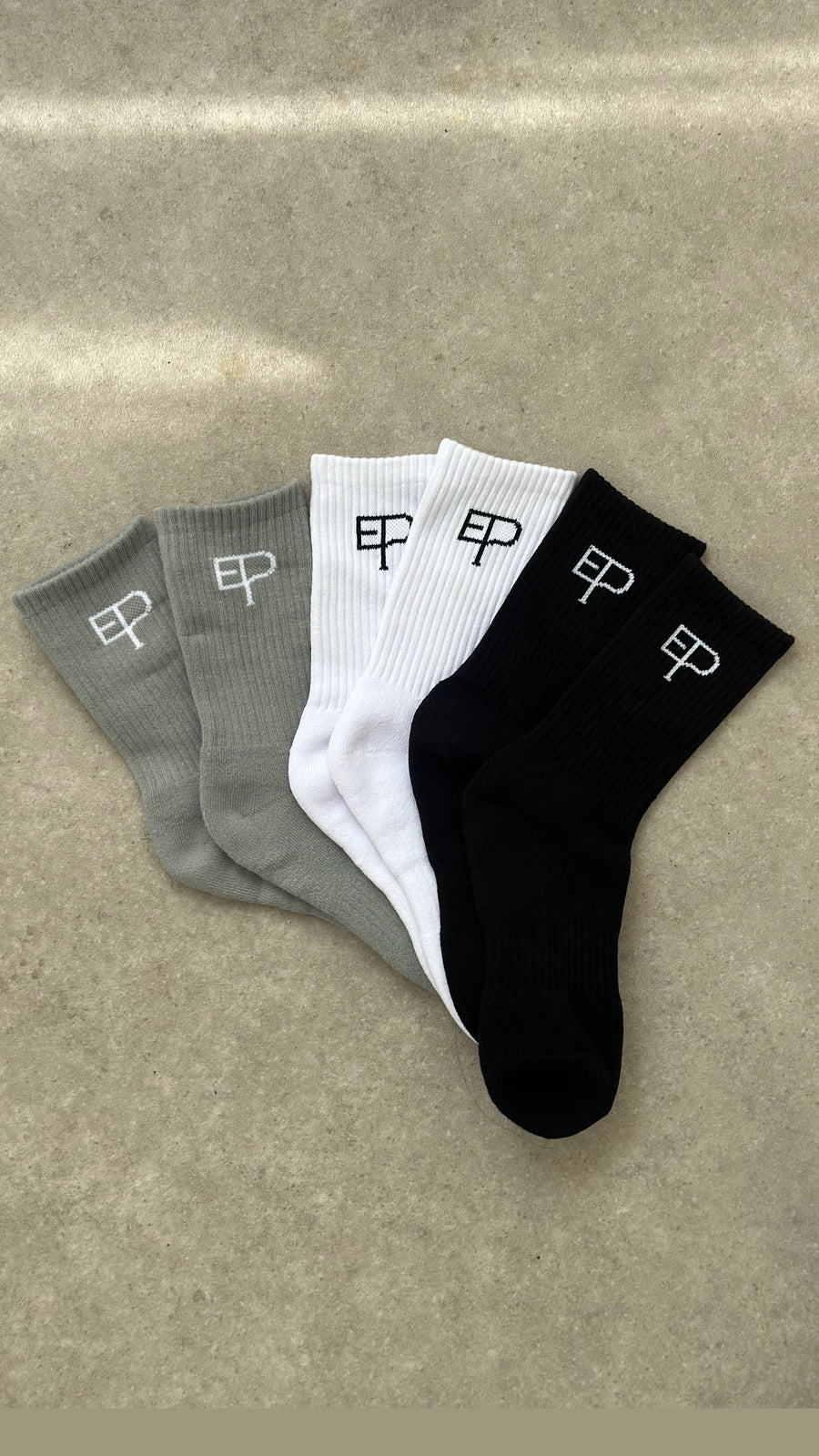 Essential socks [Noir]-40%