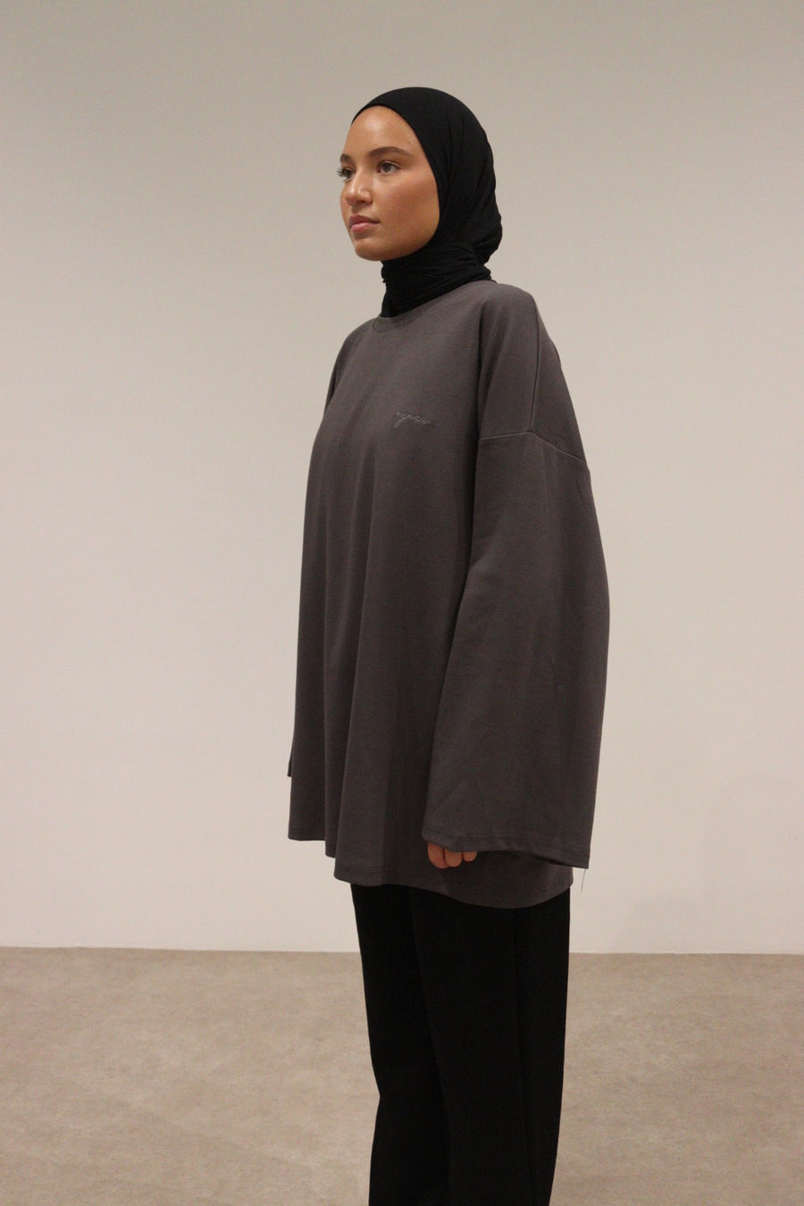 Basic Shirt [Anthracite]