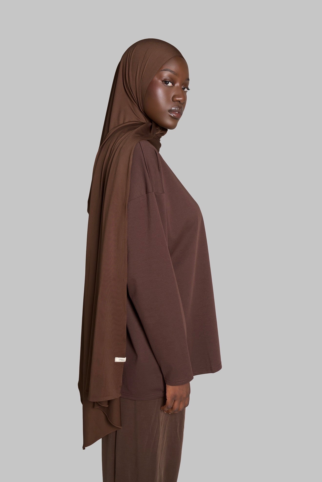 HIJAB JERSEY PREMIUM SOFT [MOCHA]