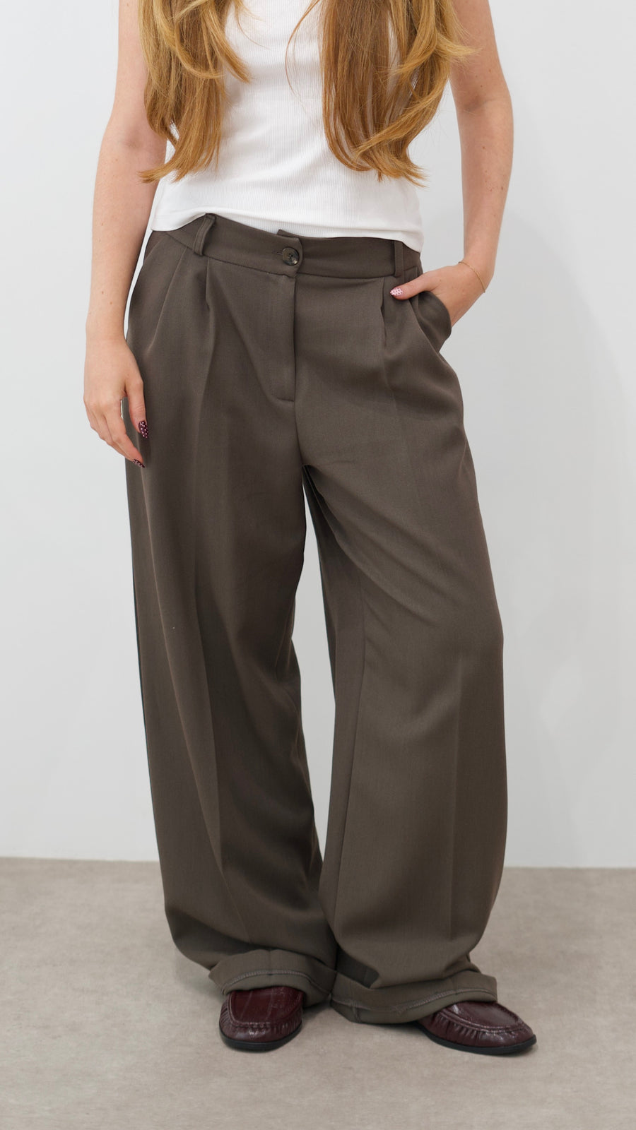 Le pantalon Loose [Mocha]