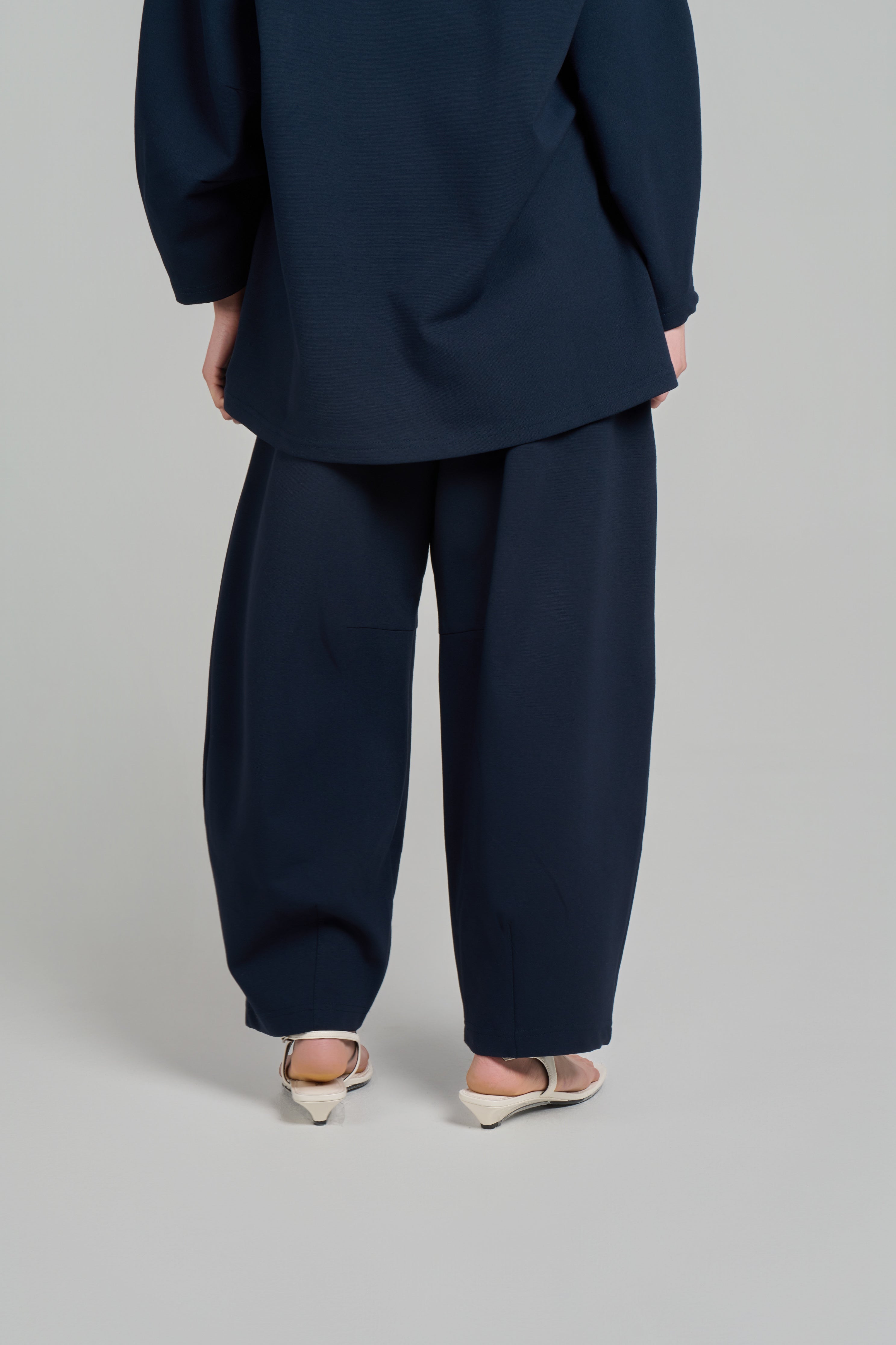 PANTALON BARREL [Navy]