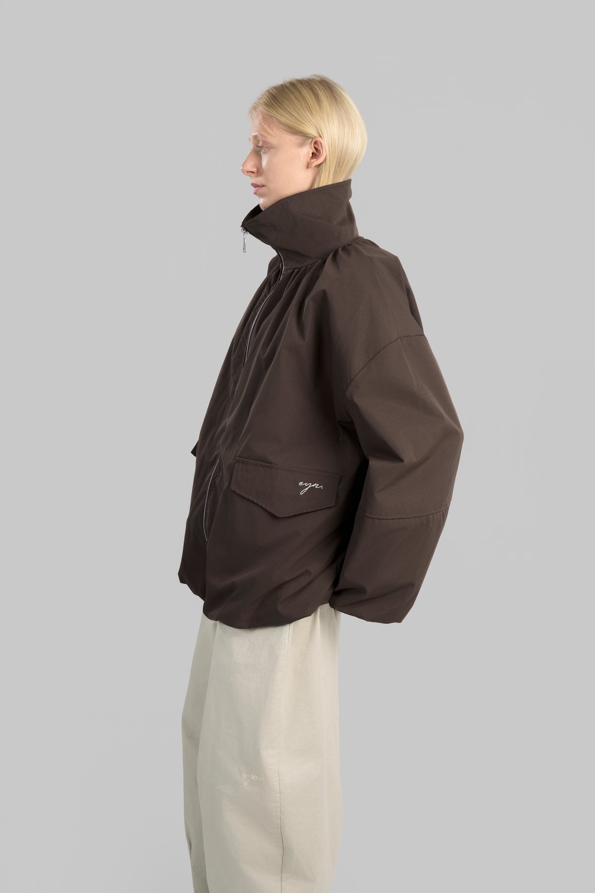 VESTE BOMBERS OVERSIZE [BROWN]