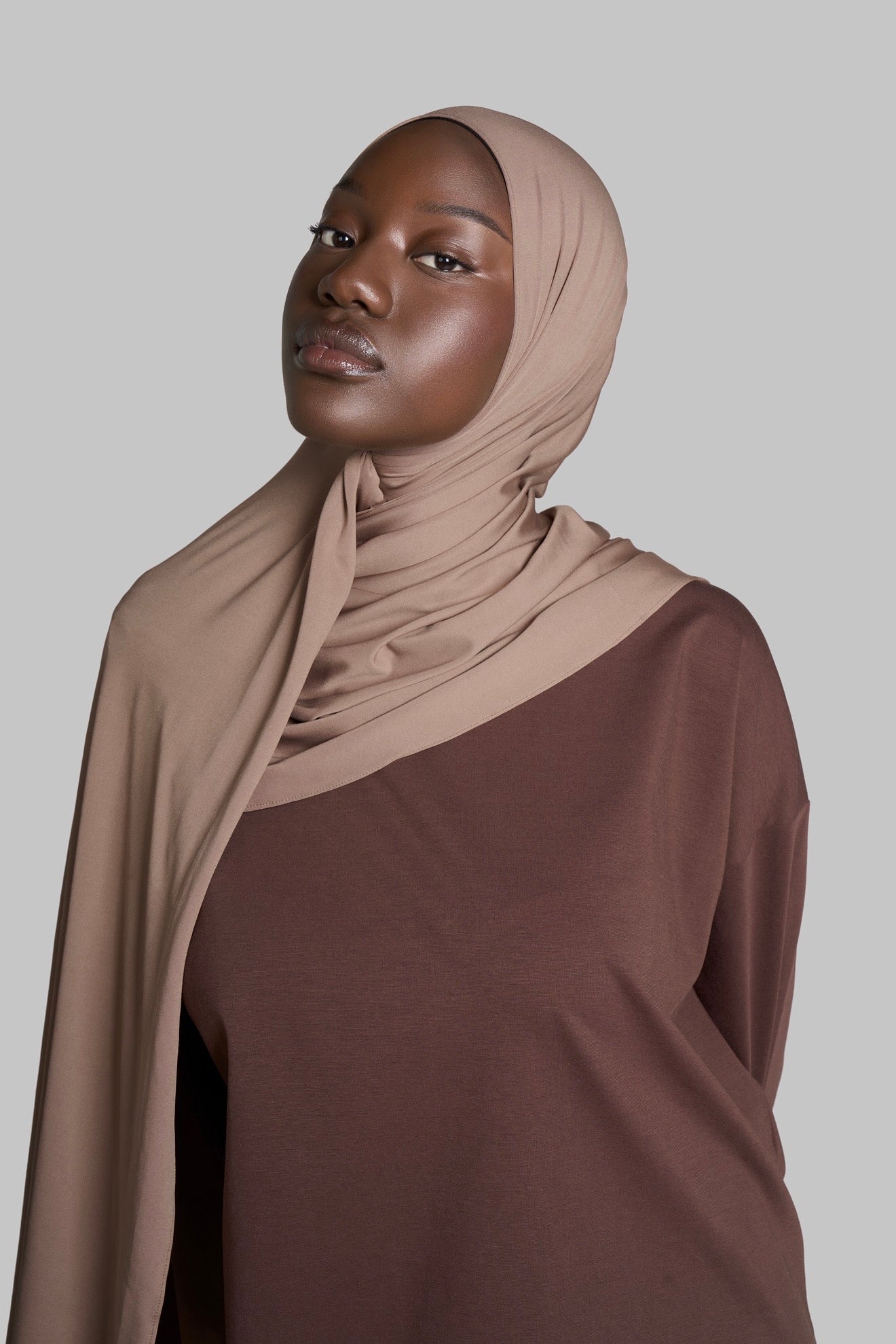 HIJAB JERSEY PREMIUM SOFT [CAPPUCCINO]