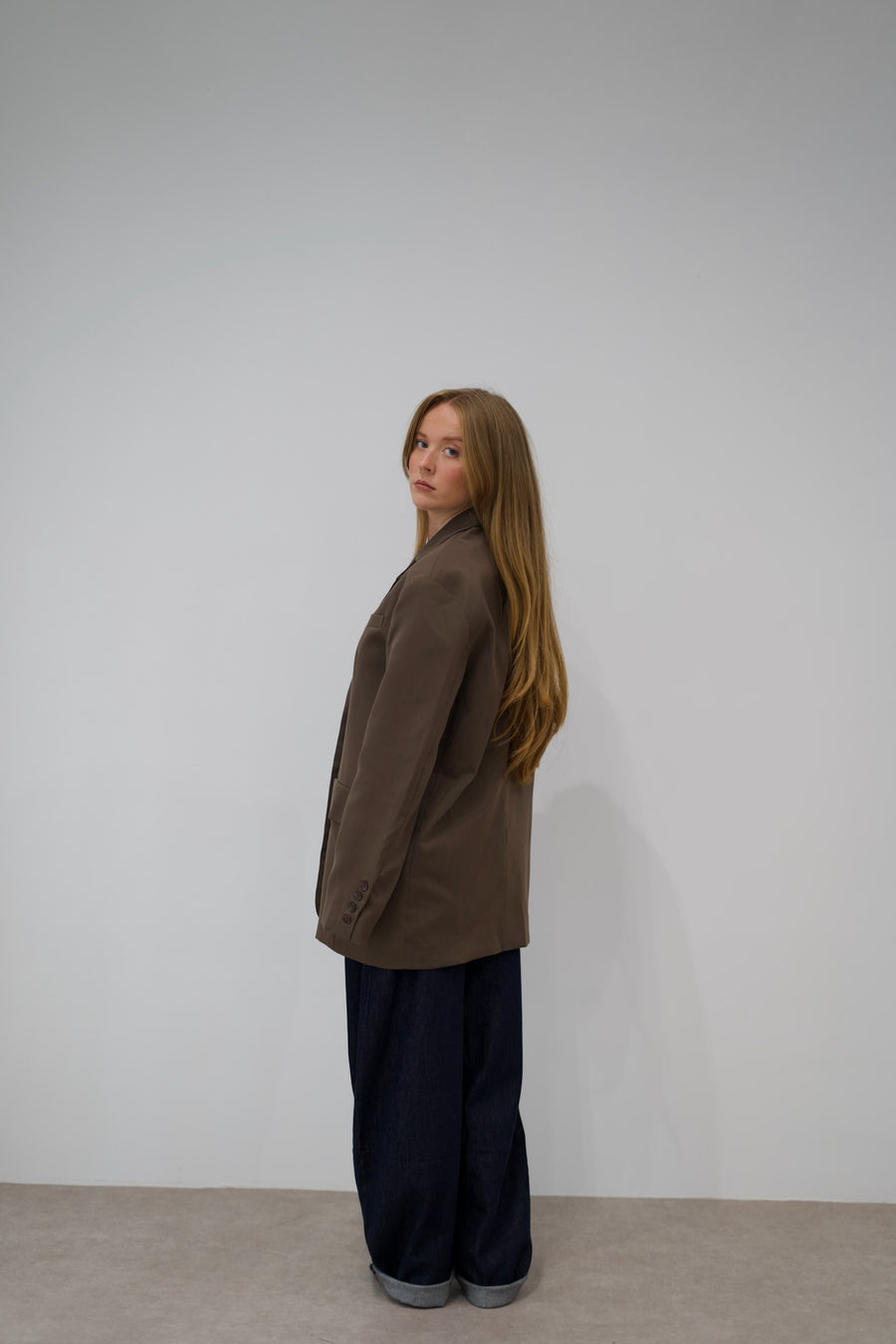 Blazer Over [Cappuccino]