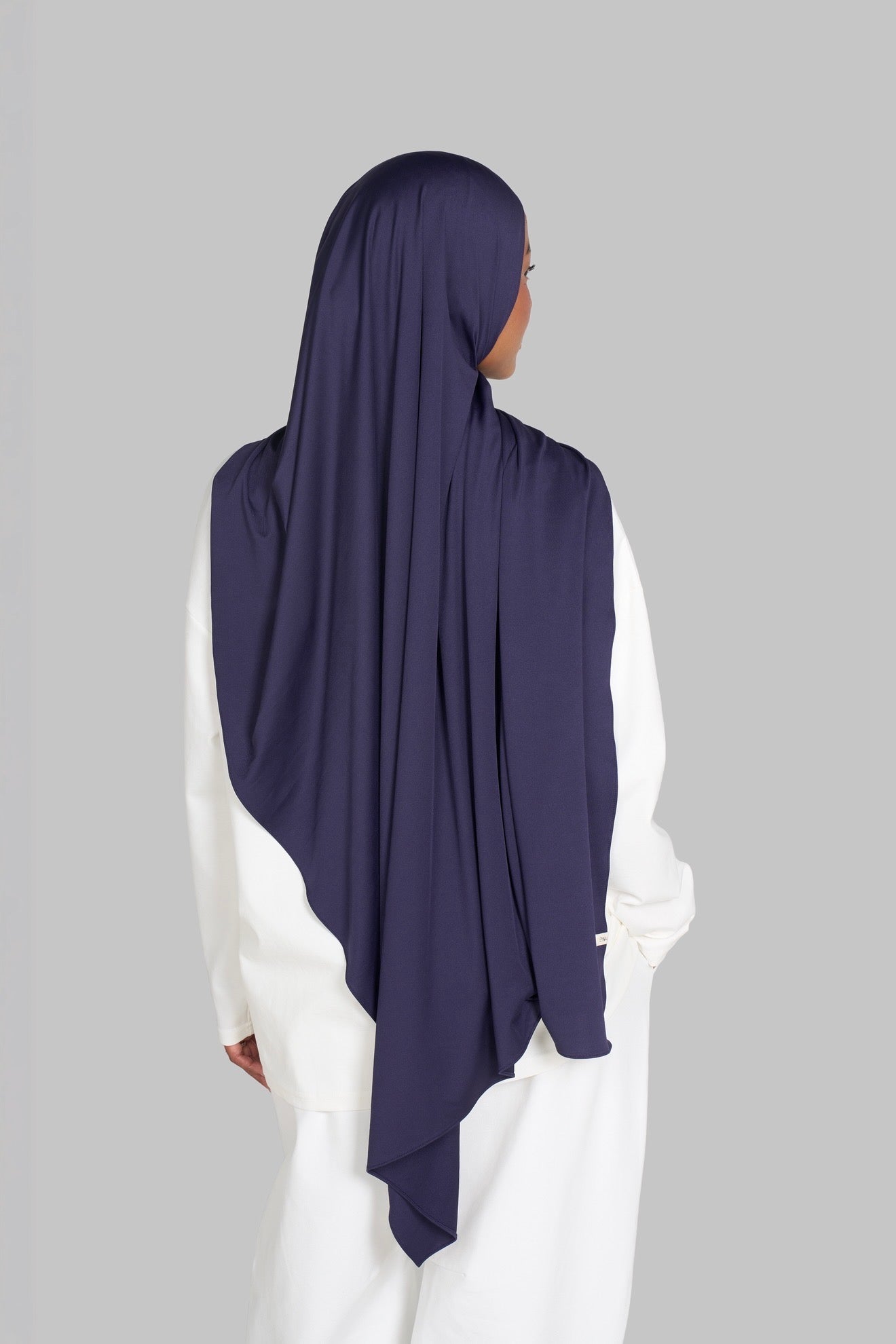 HIJAB JERSEY PREMIUM SOFT [BLUEBERRY]