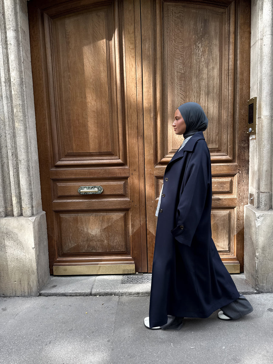 LIGHT TRENCH-COAT [NAVY]