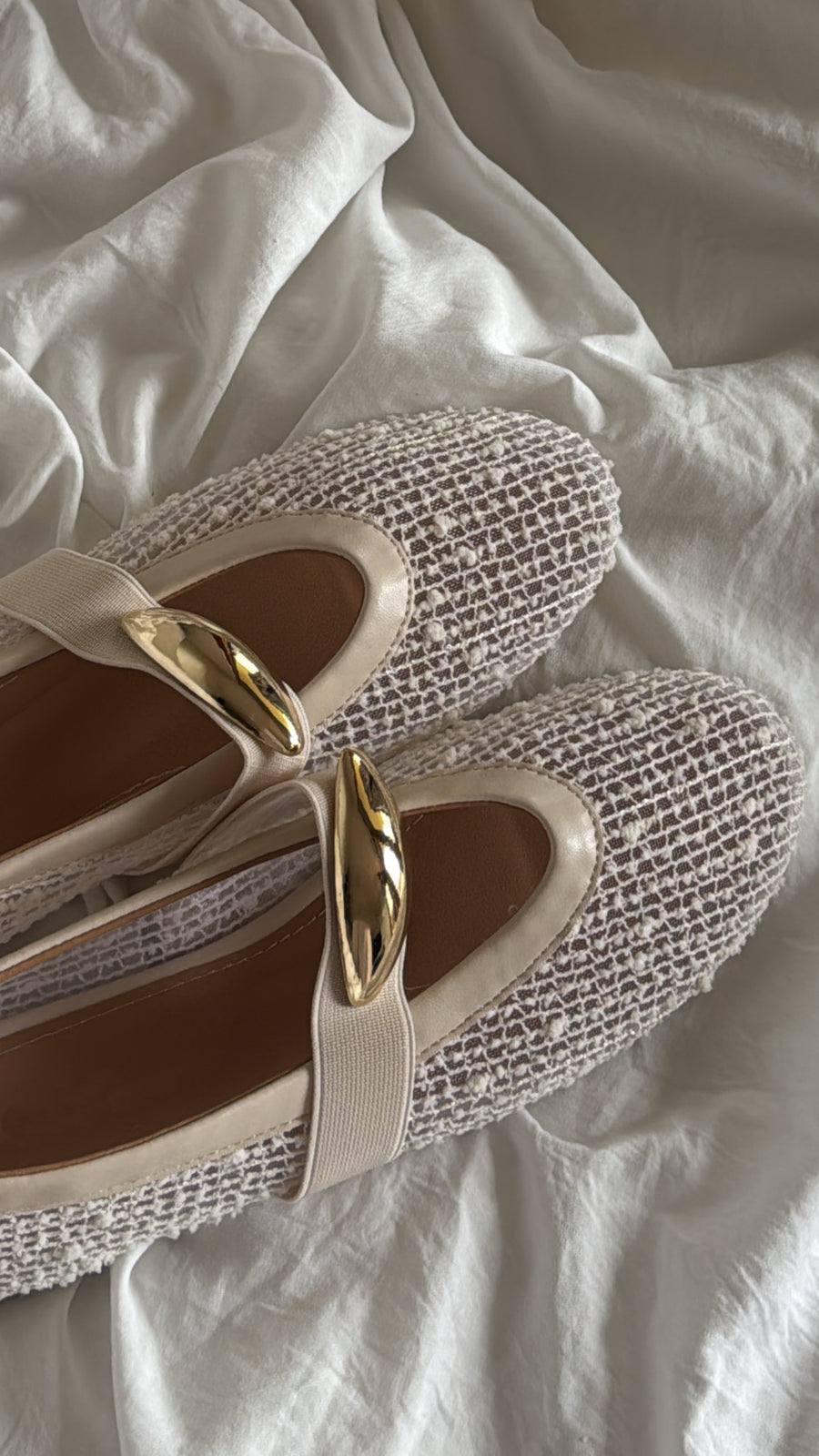Ballerines en toiles