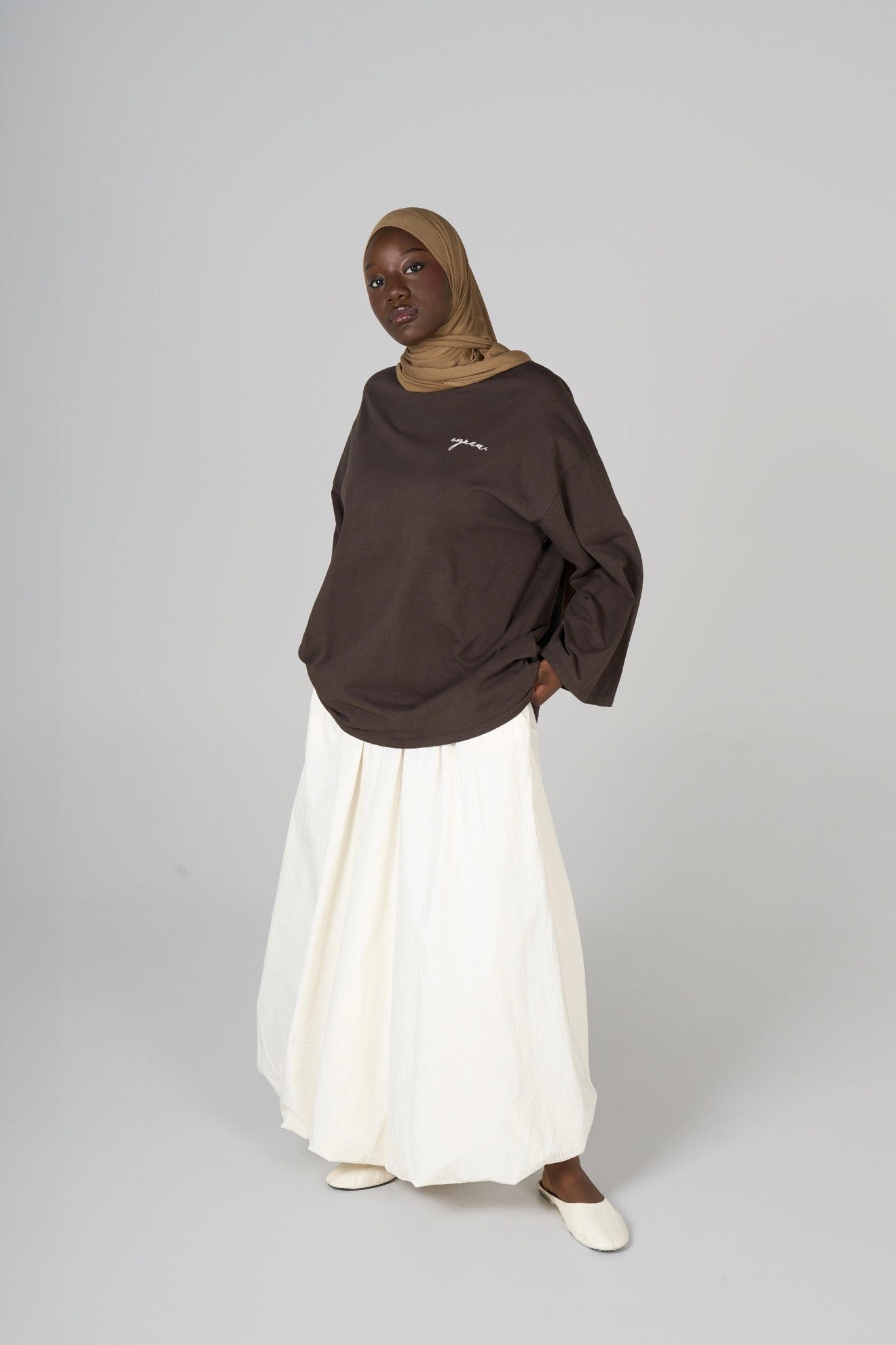 BASIC T-SHIRT [MARRON]