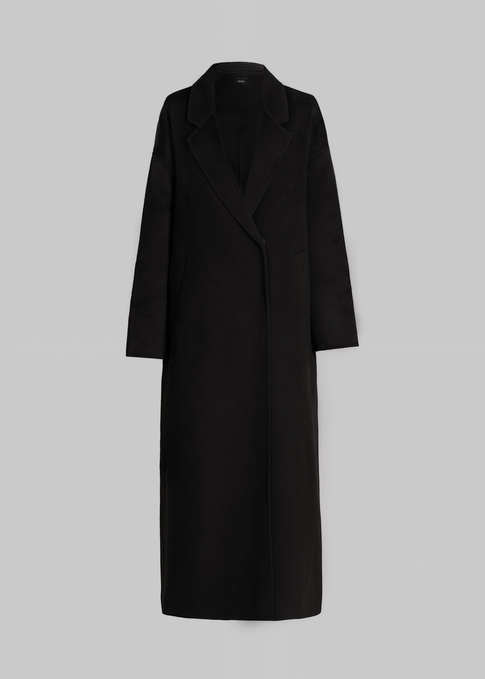 MANTEAU PURE LAINE [NOIR]