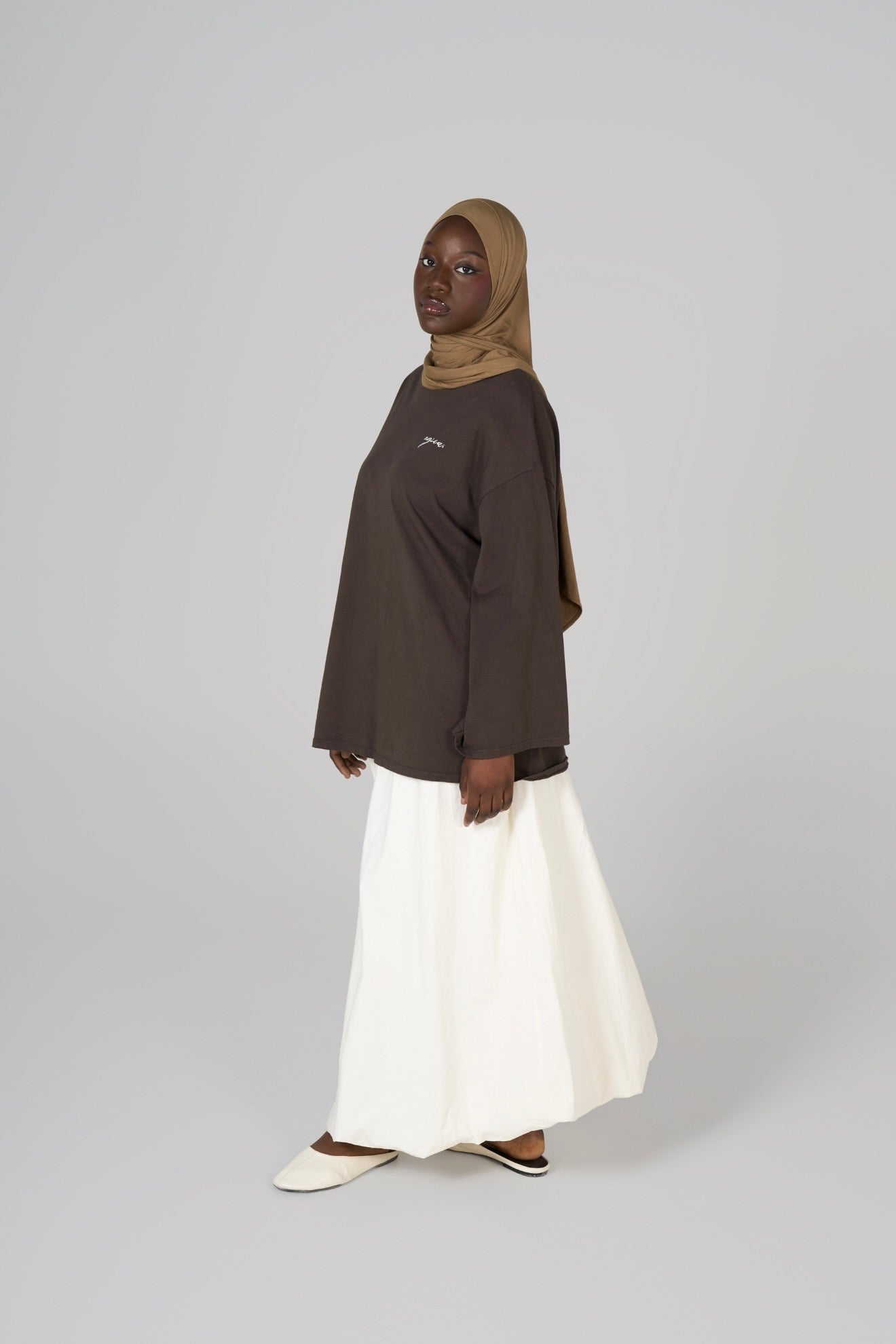BASIC T-SHIRT [MARRON]