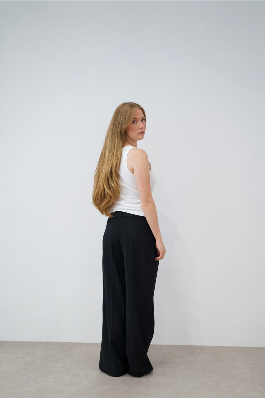 Le pantalon Loose [Noir]