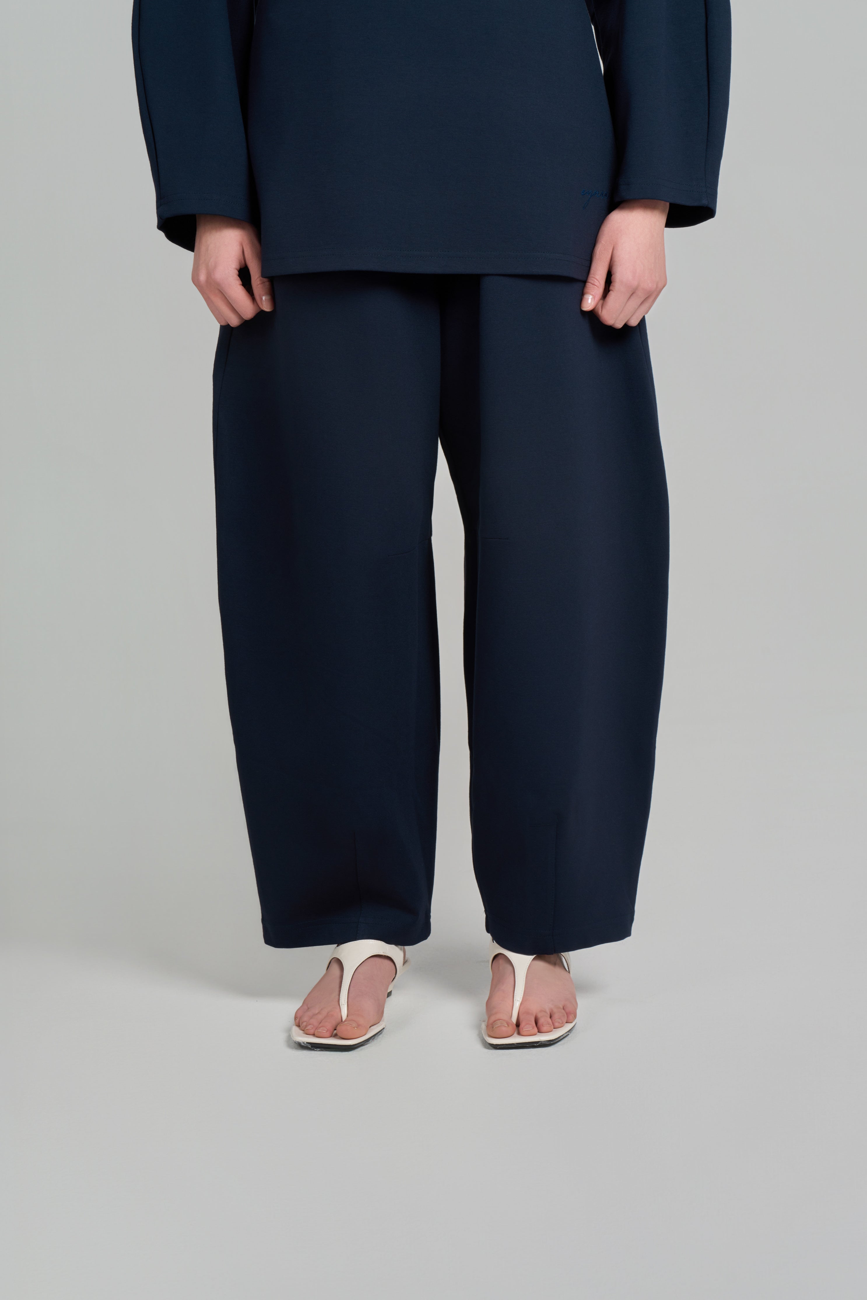 PANTALON BARREL [Navy]