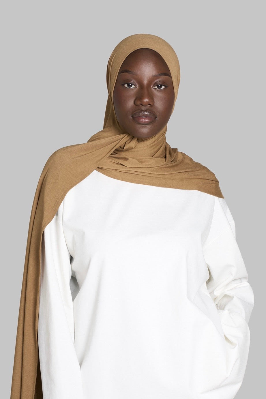 HIJAB JERSEY BAMBOU [OLIVE]
