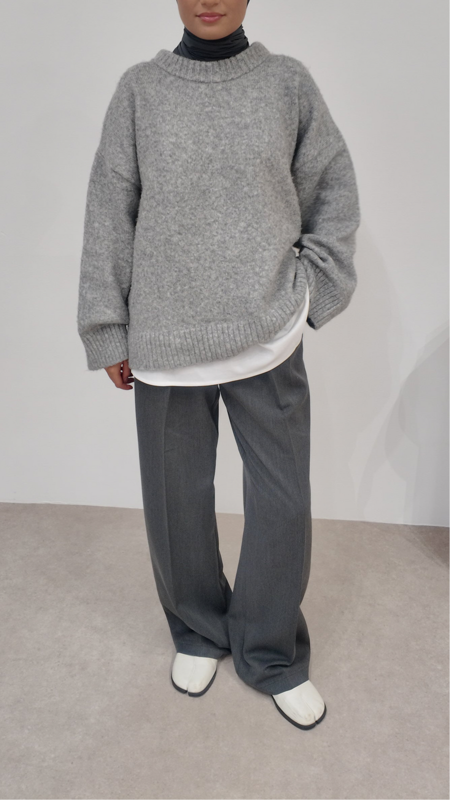 Le pantalon Loose [Gris]