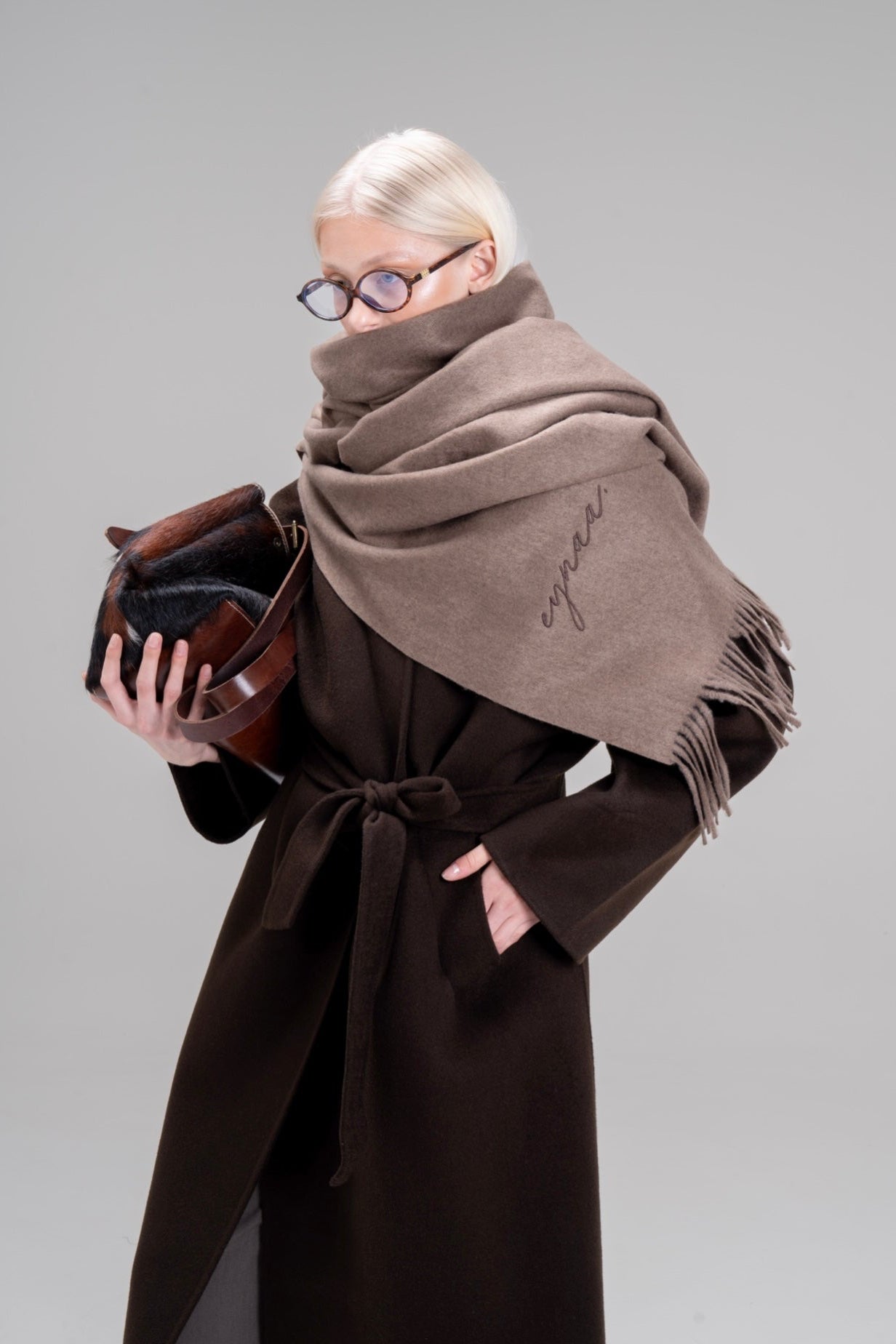 ÉCHARPE EYNAA [MOCHA]