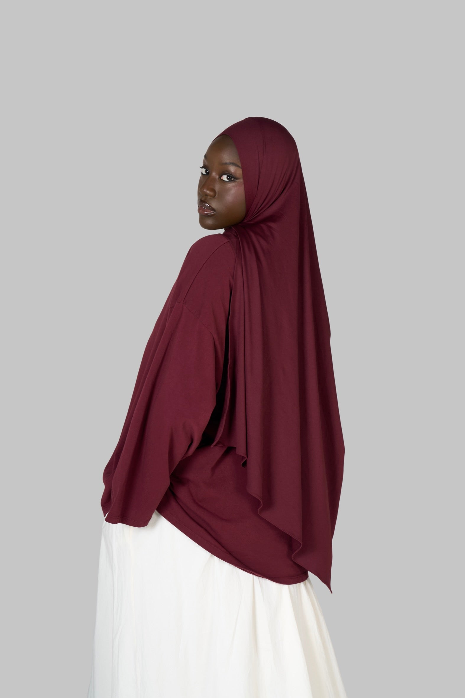 BASIC T-SHIRT [BORDEAUX]
