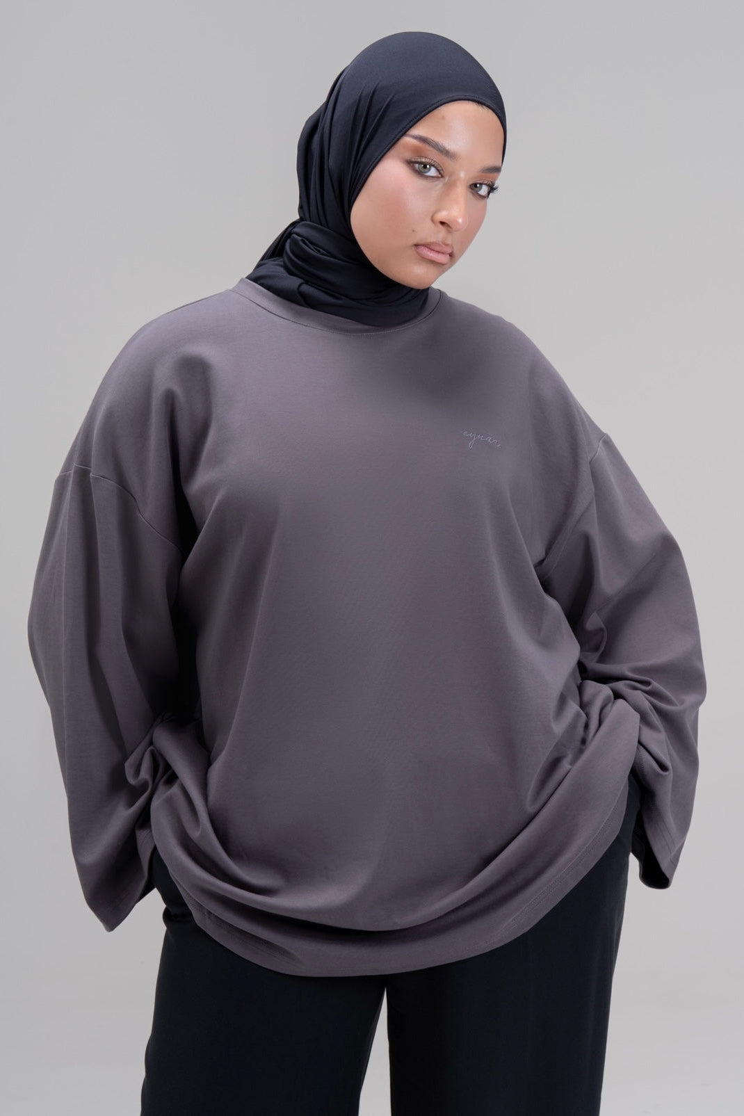 BASIC SHIRT [ANTHRACITE]