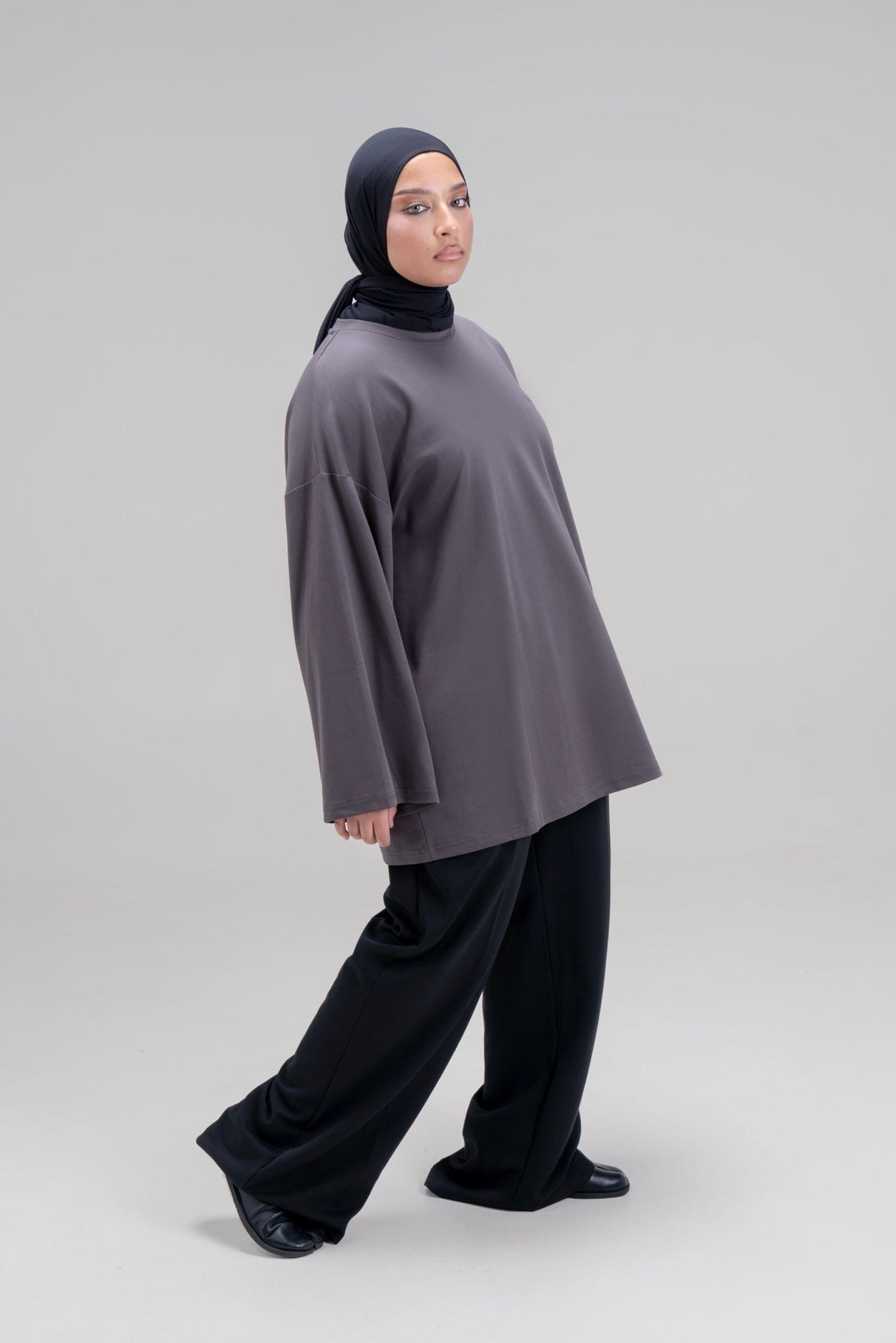 BASIC SHIRT [ANTHRACITE]