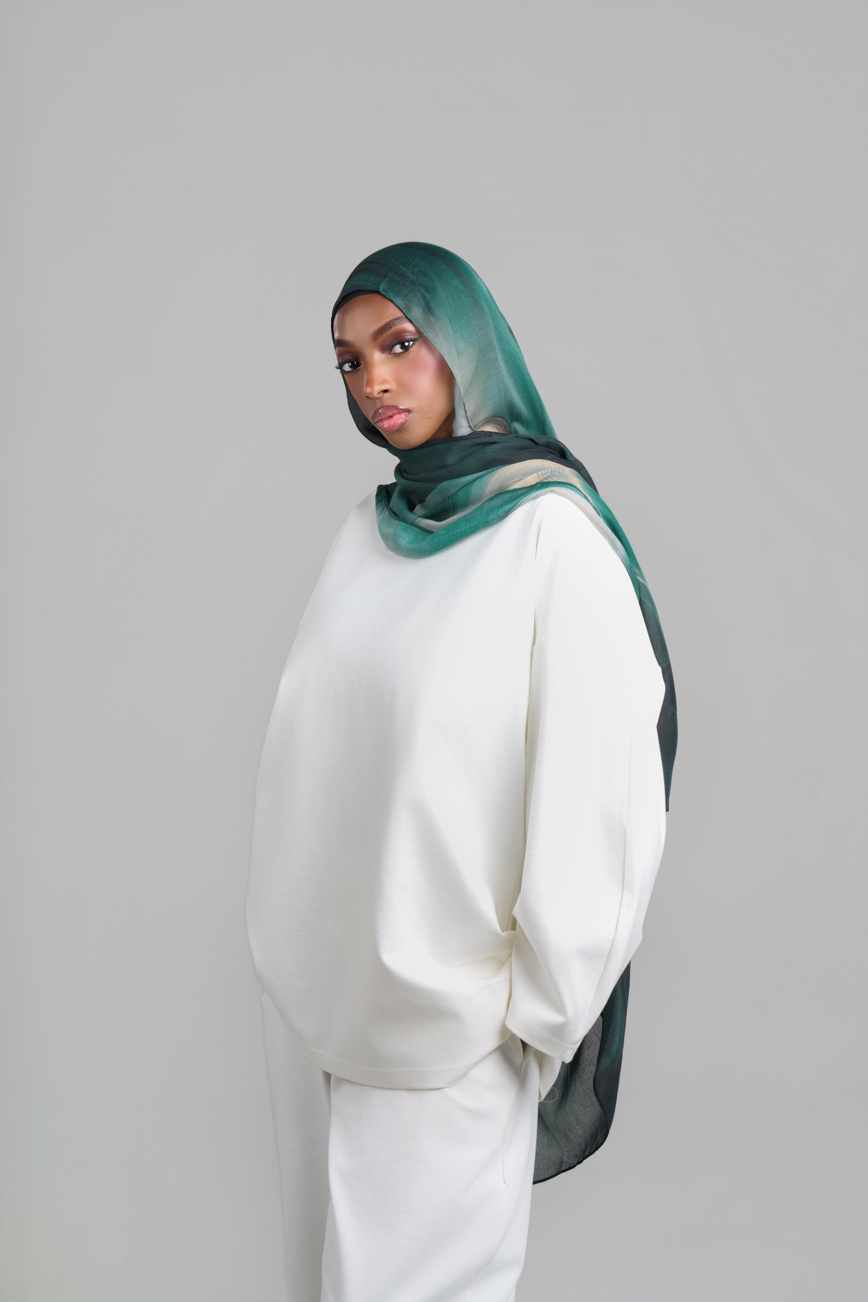 HIJAB MODAL WAVES [Émeraude]