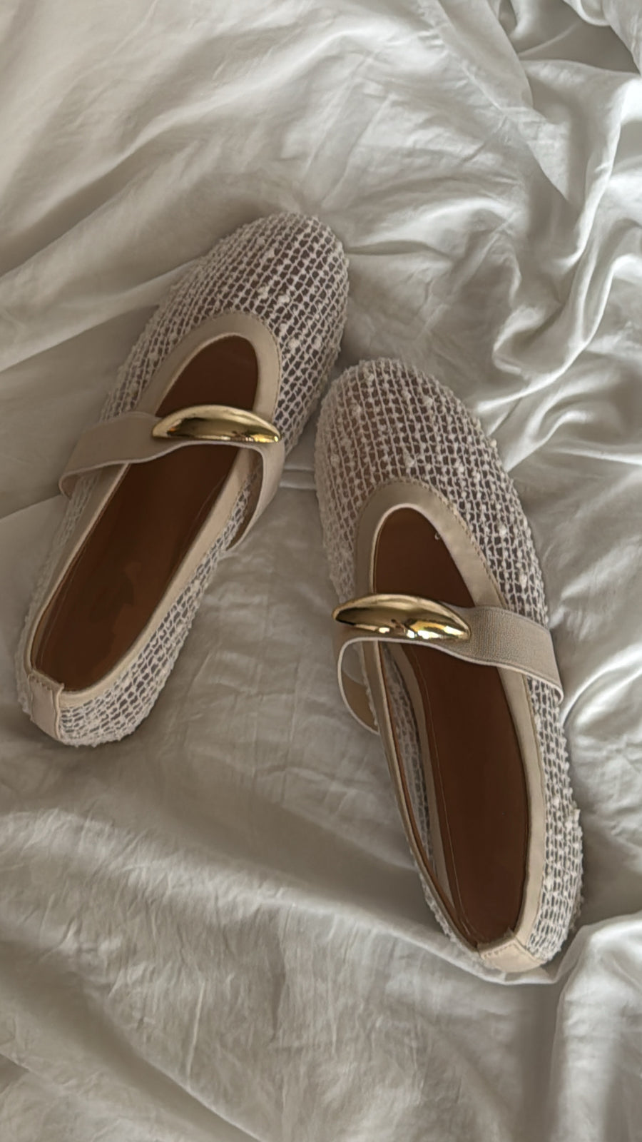 Ballerines en toiles