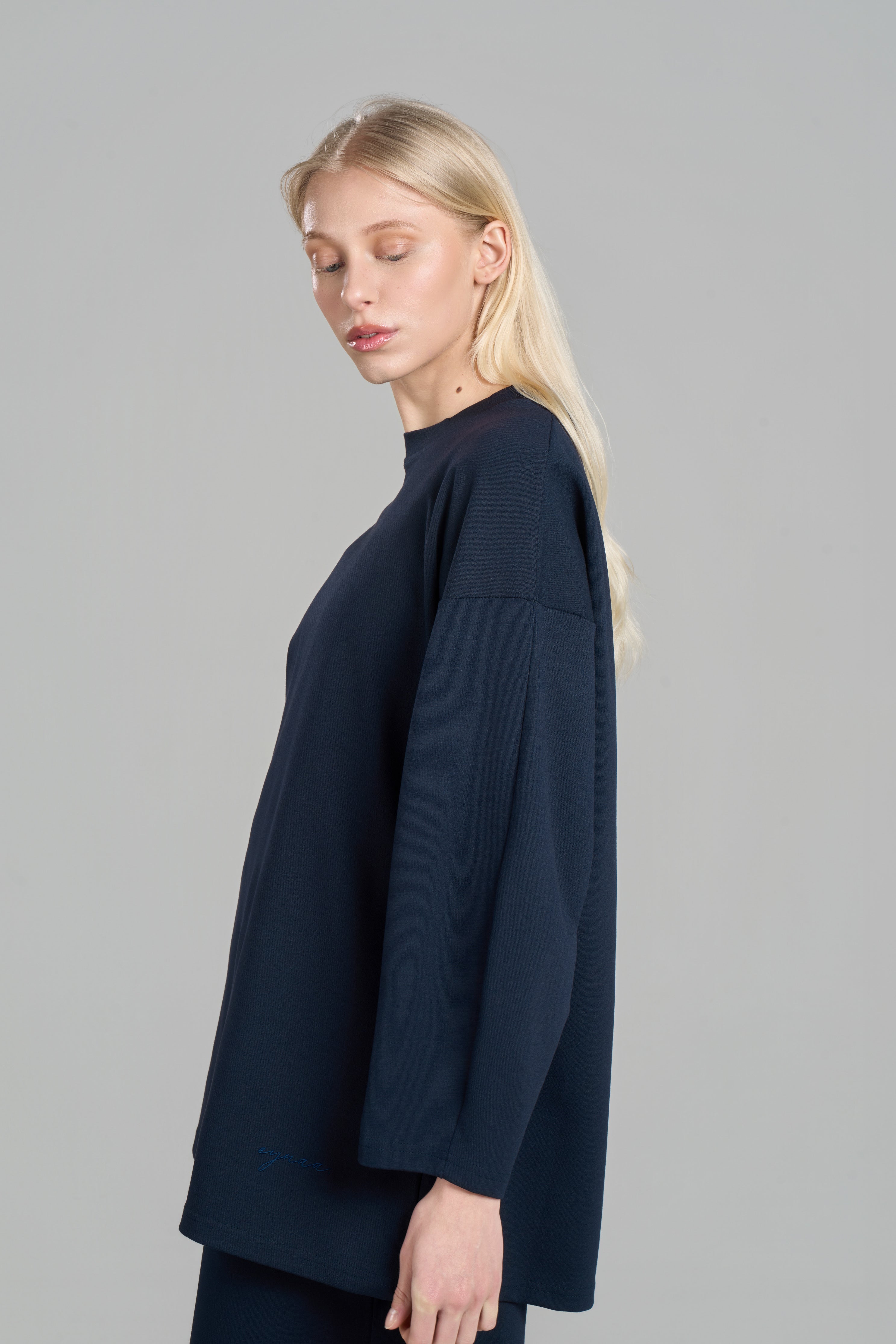 T-SHIRT BARREL [Navy]