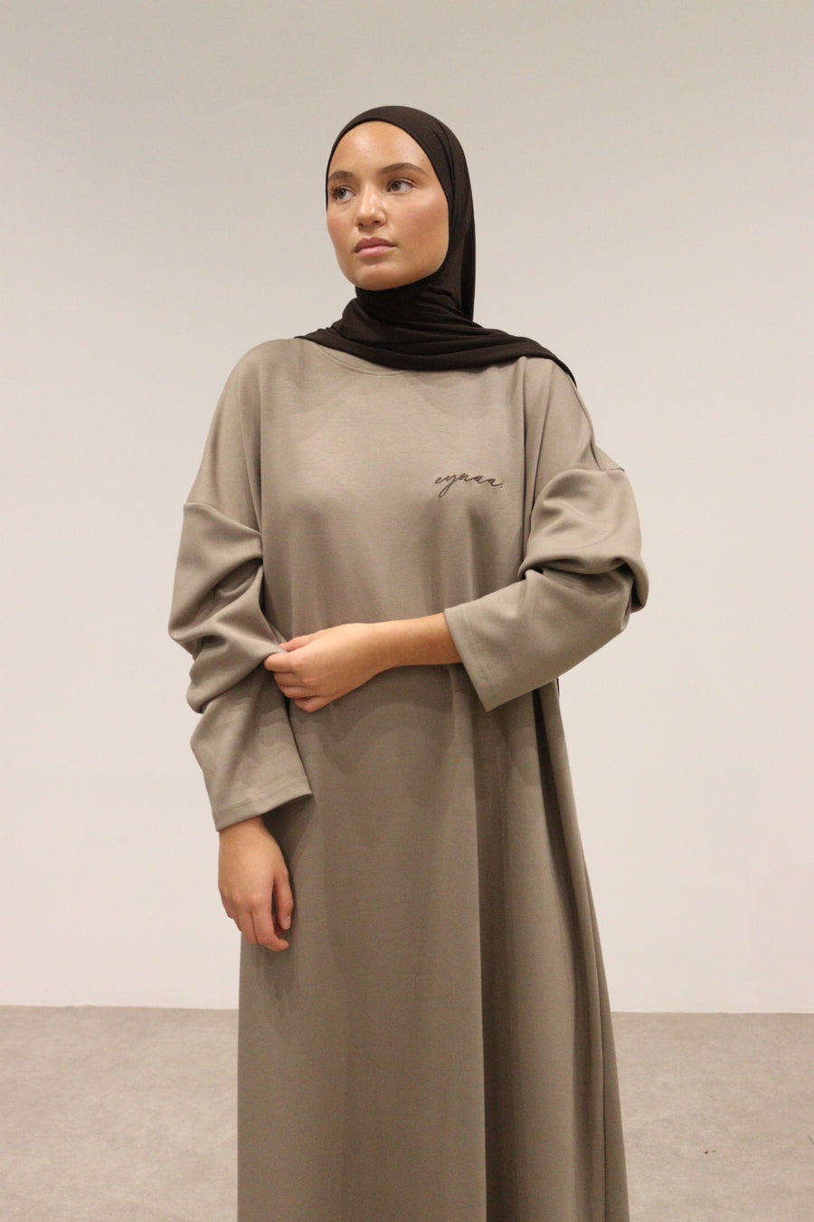 Basic Dress [Taupe]