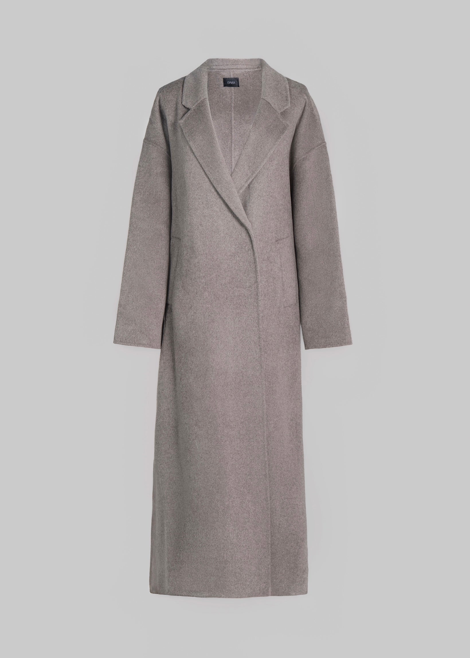 MANTEAU PURE LAINE [TAUPE]