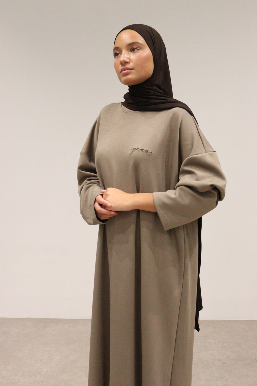 Basic Dress [Taupe]