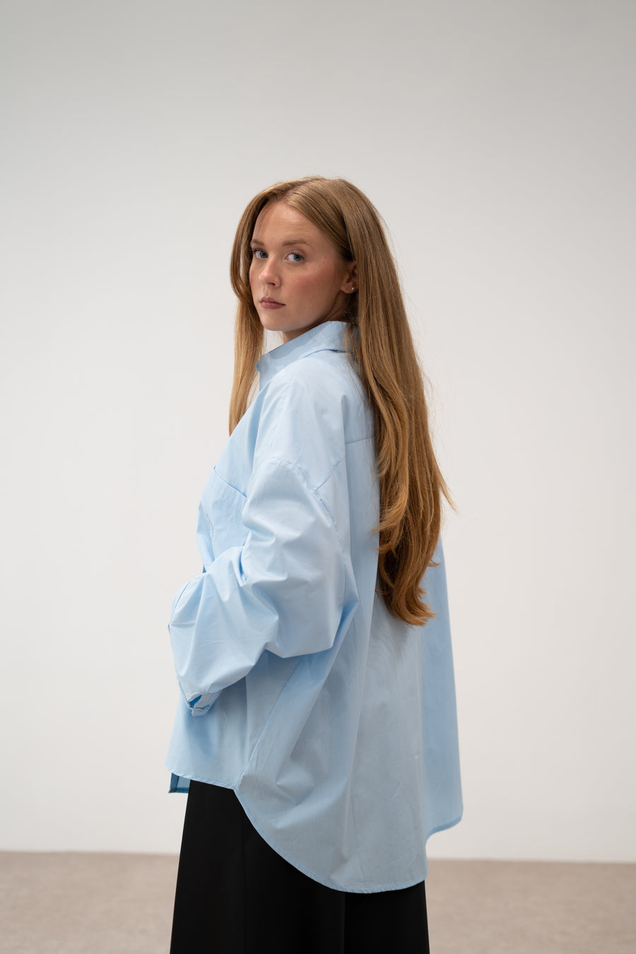 Chemise Over [Baby blue]