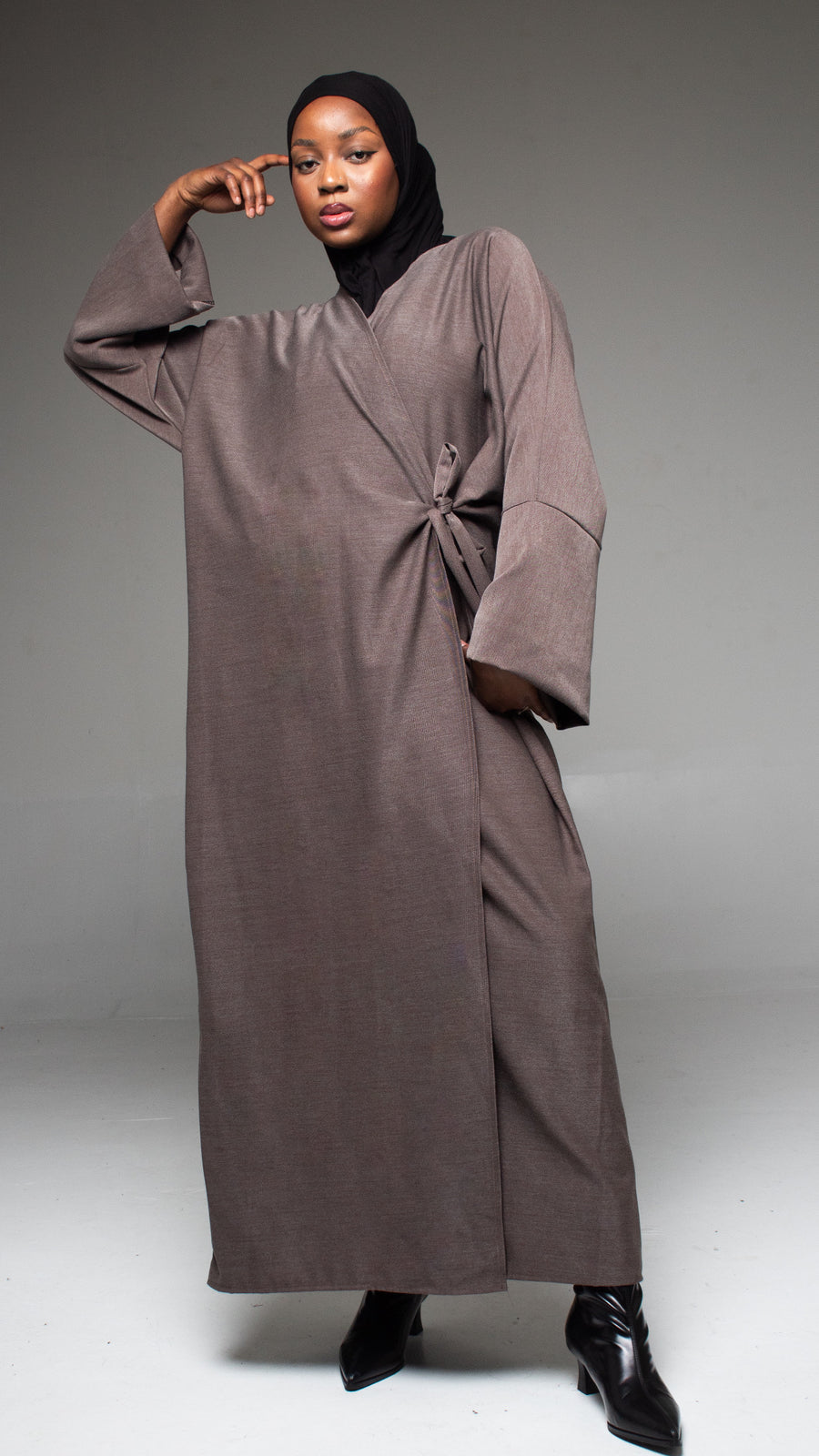 DJENEBA DRESS [Brown]