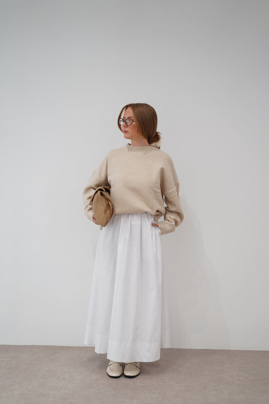 Jupe Trapèze [Blanche]