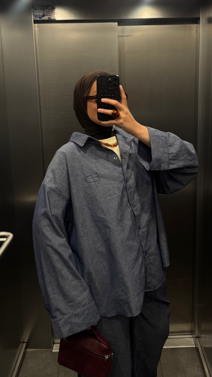 LA CHEMISE NEUTRAL [Bleu jean]