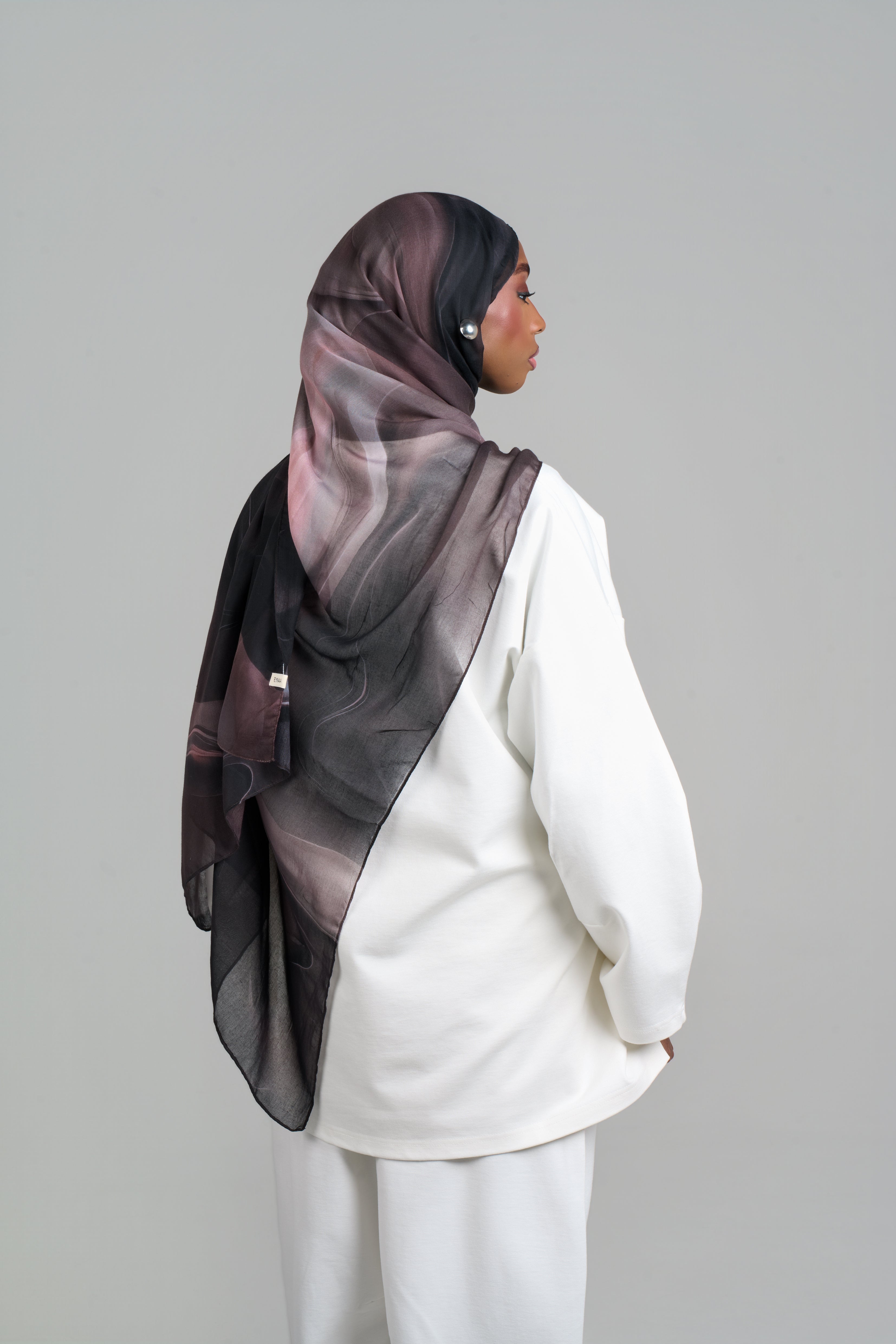 HIJAB MODAL WAVES [Chocolat]