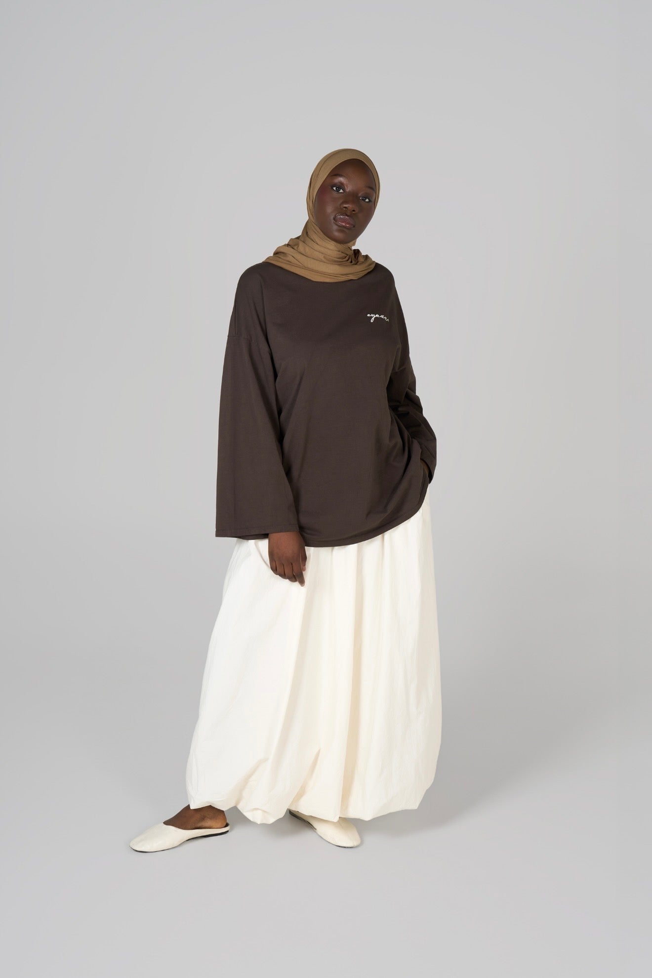 BASIC T-SHIRT [MARRON]