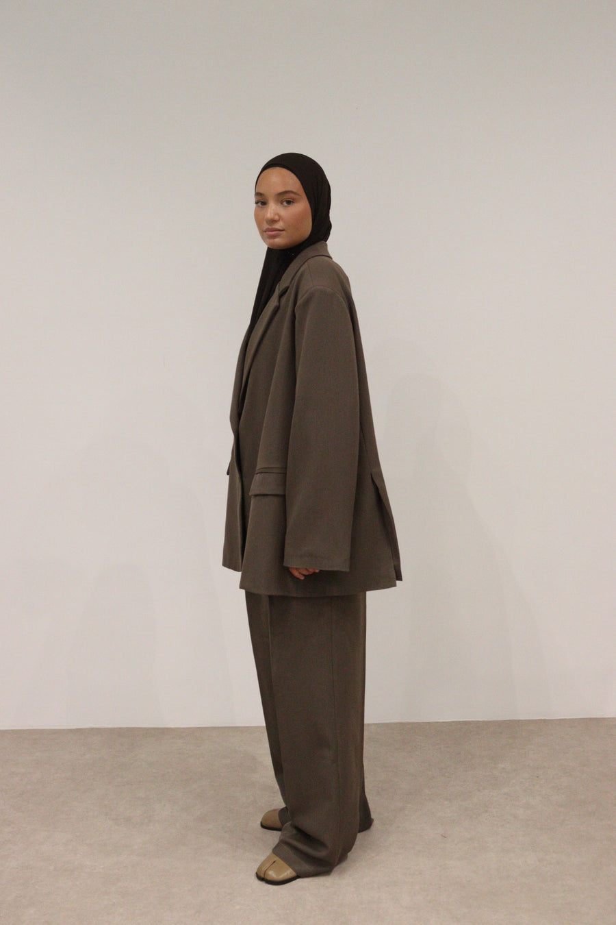 Blazer Loose [Mocha]