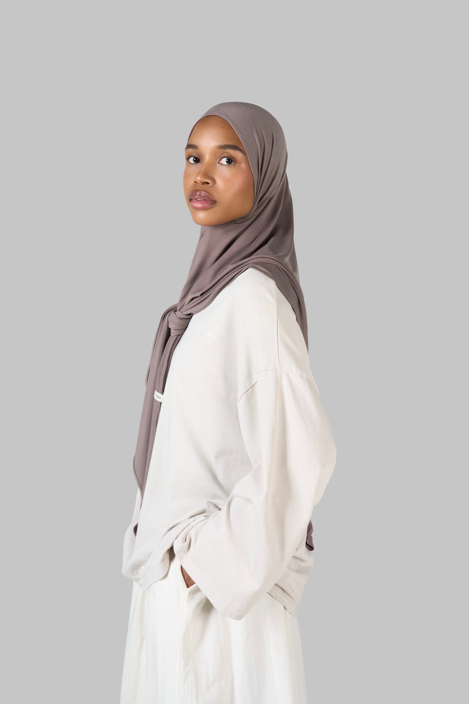 TRIANGLE JERSEY PREMIUM [TAUPE]