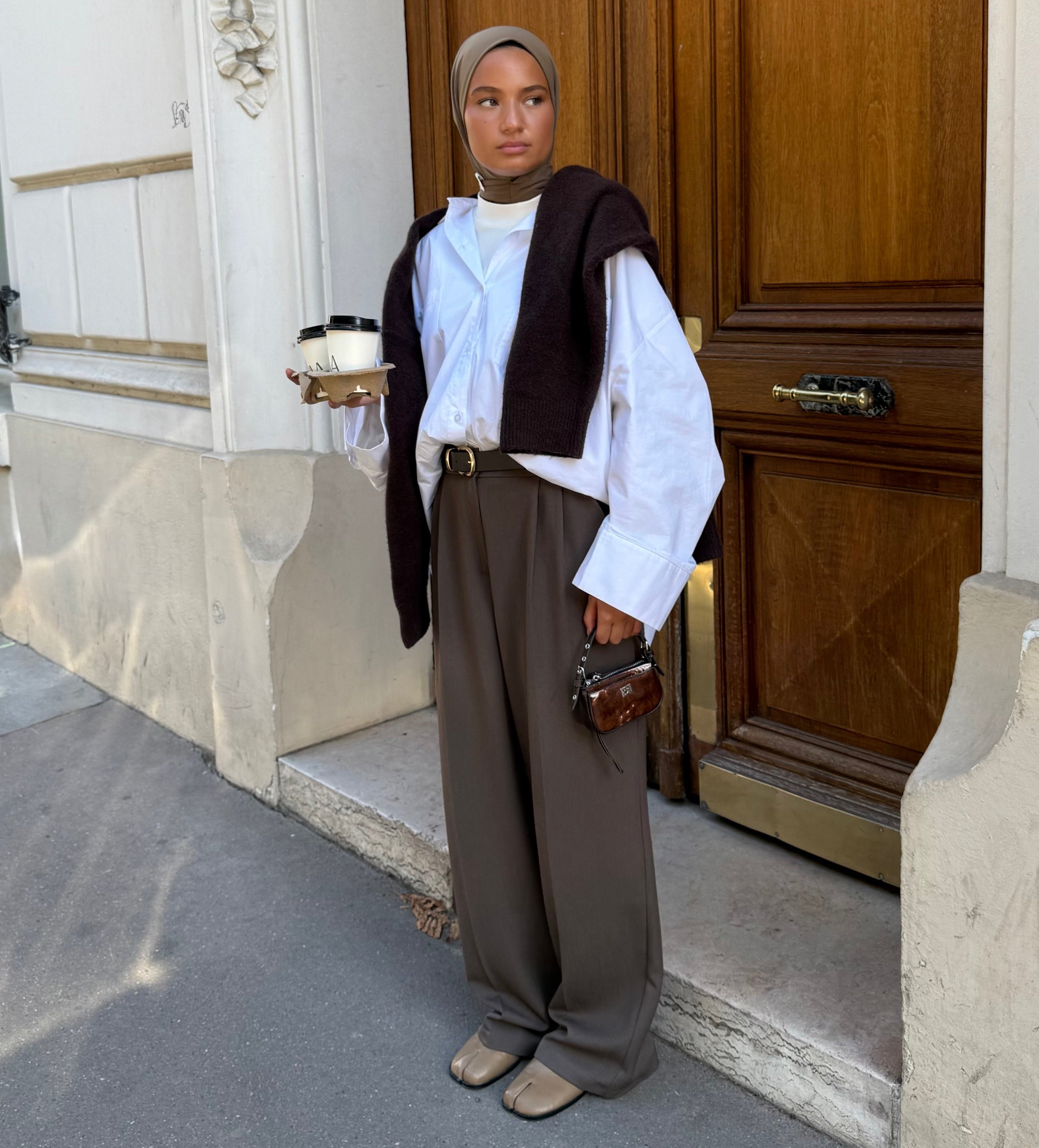 PANTALON LOOSE [MOCHA]