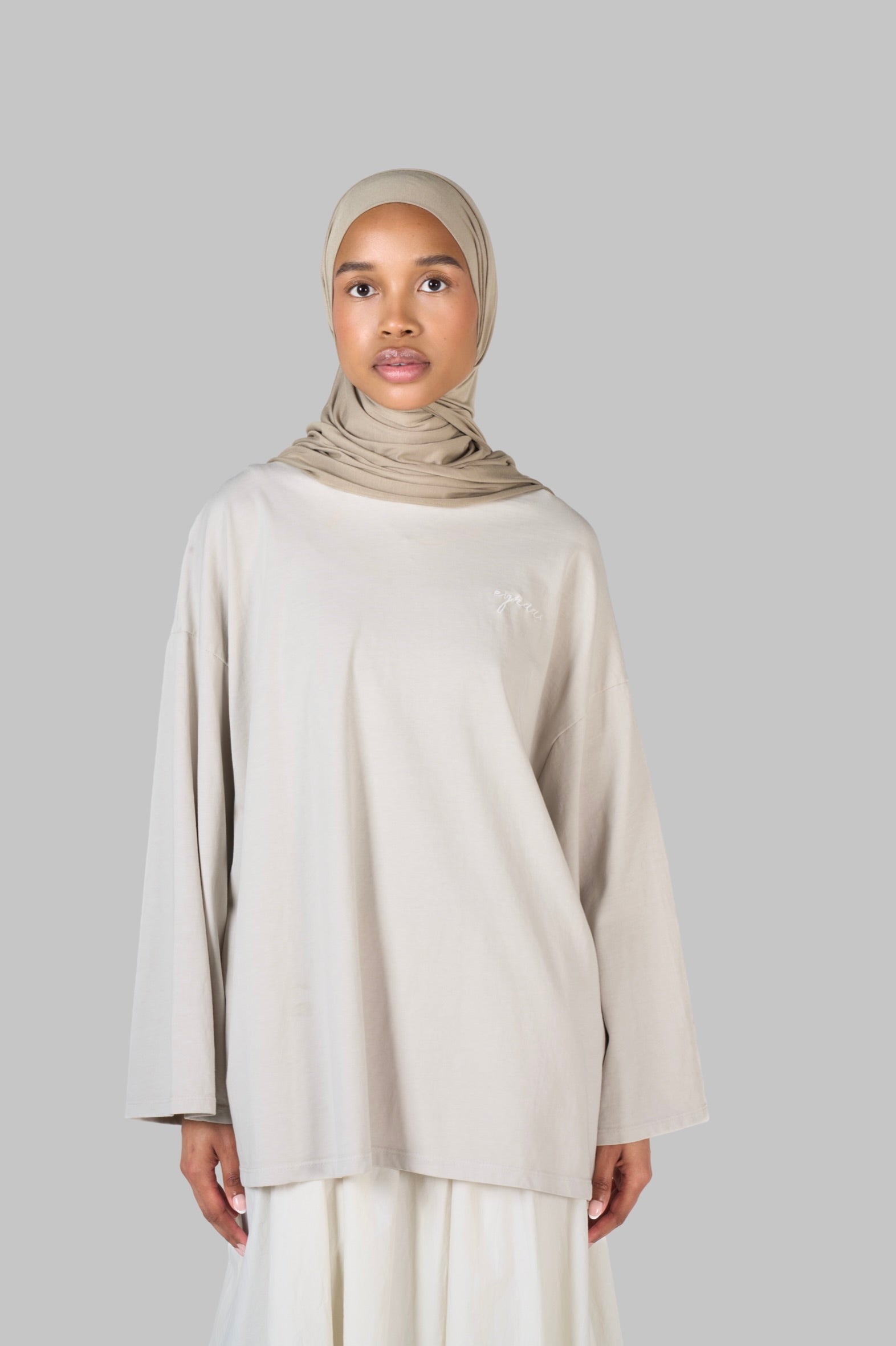 BASIC T-SHIRT [CREAM]