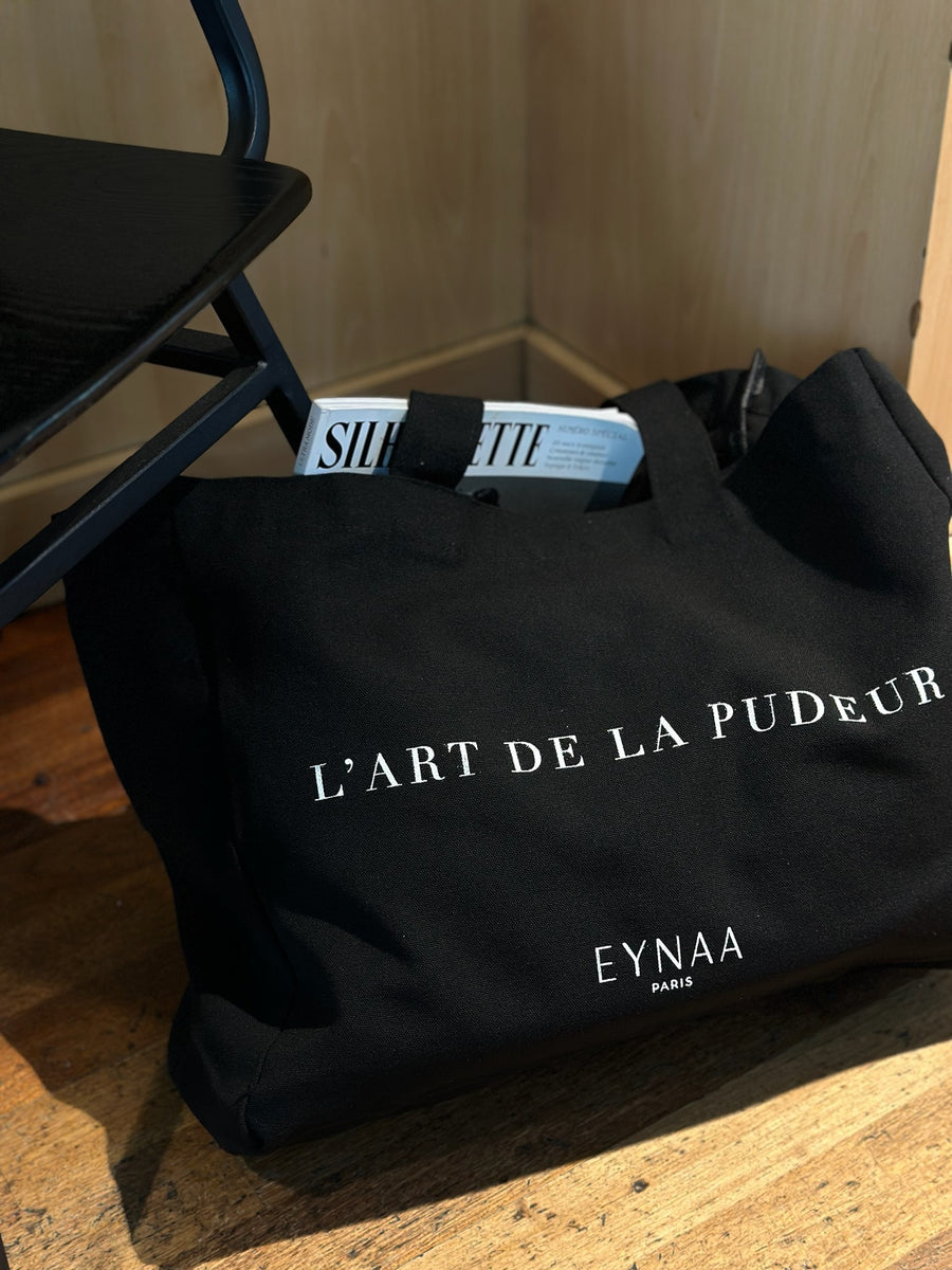 TOTE BAG L’ART DE LA PUDEUR [Noir]