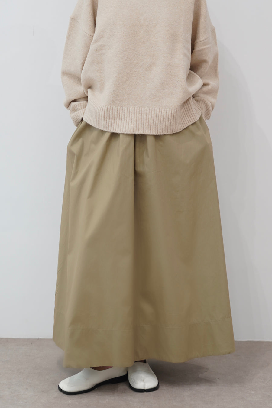 Jupe Trapèze [Taupe clair]