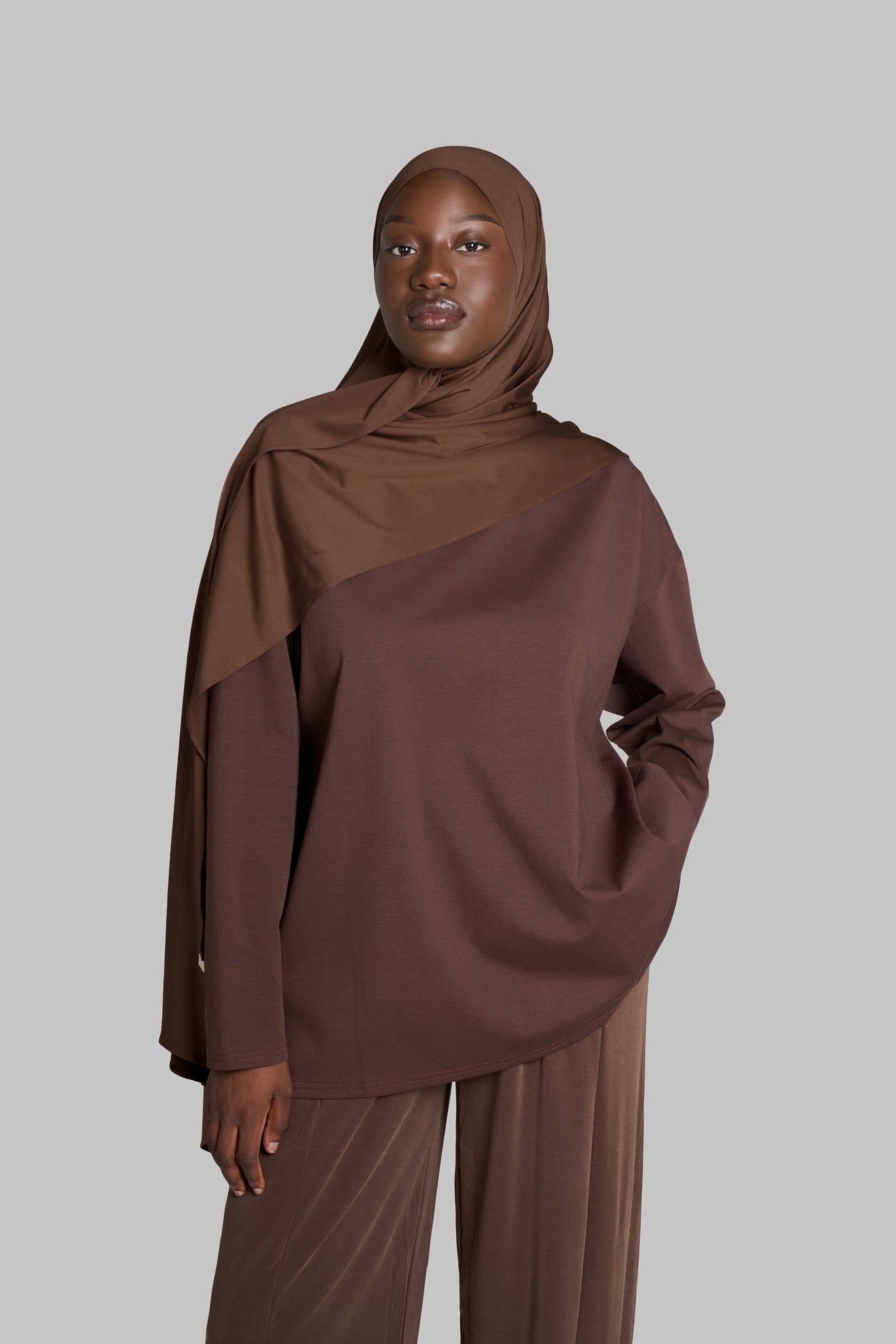 HIJAB JERSEY PREMIUM SOFT [MOCHA]