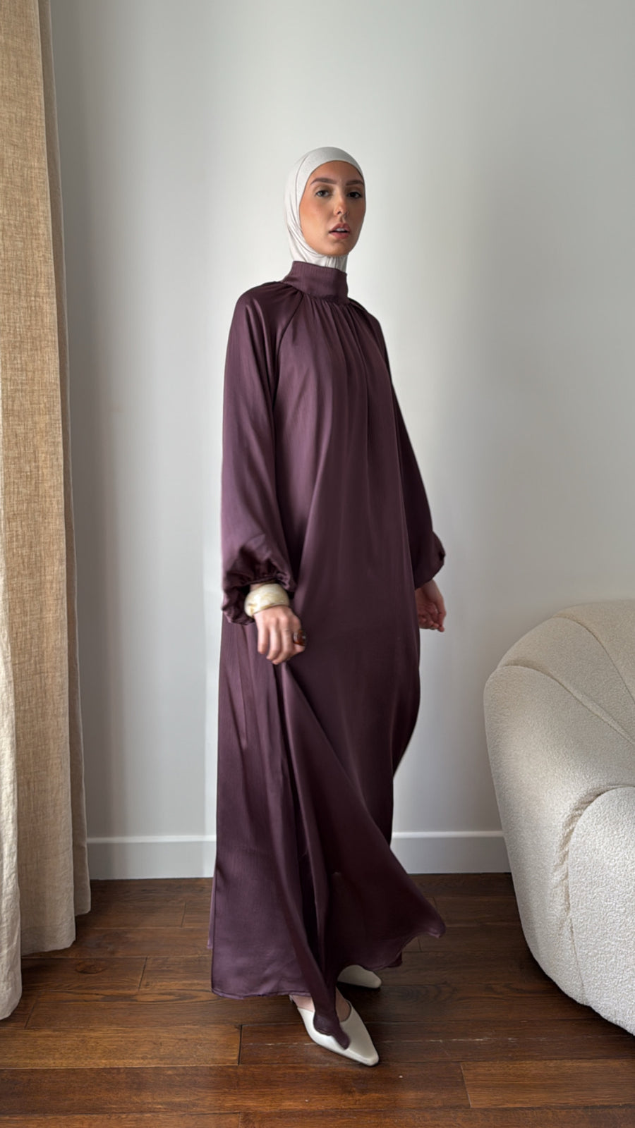 ROBE NOOR [Prune]