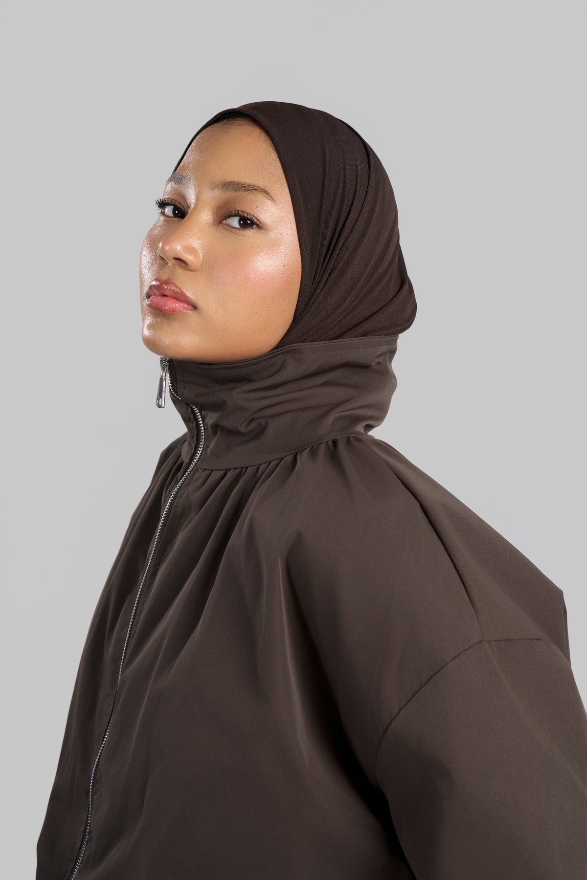 VESTE BOMBERS OVERSIZE [BROWN]