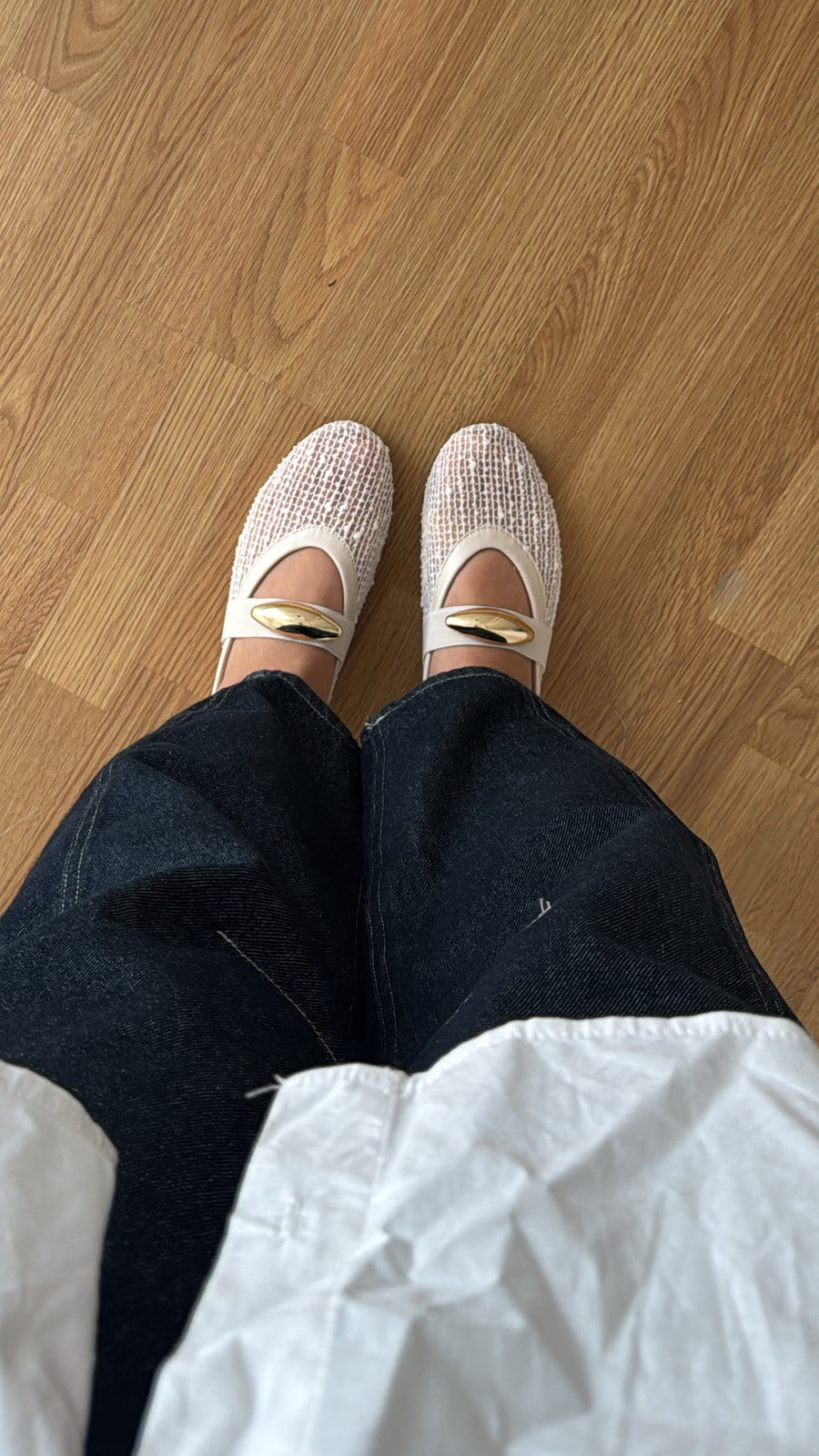 Ballerines en toiles