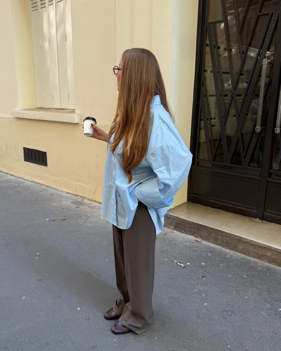 Chemise Over [Baby blue]