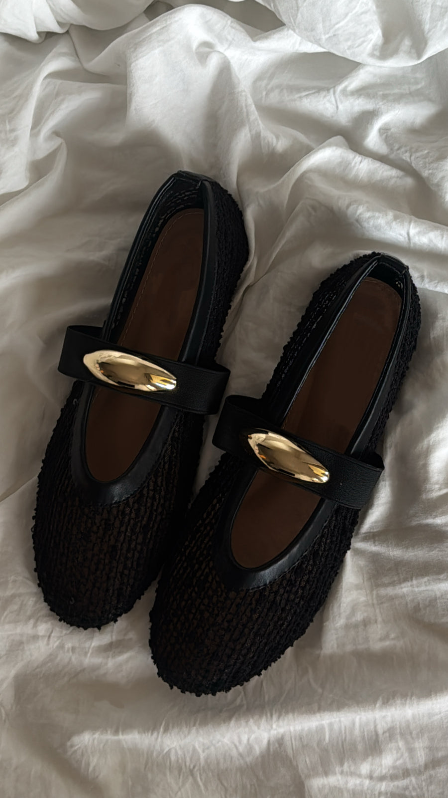 Ballerines en toiles