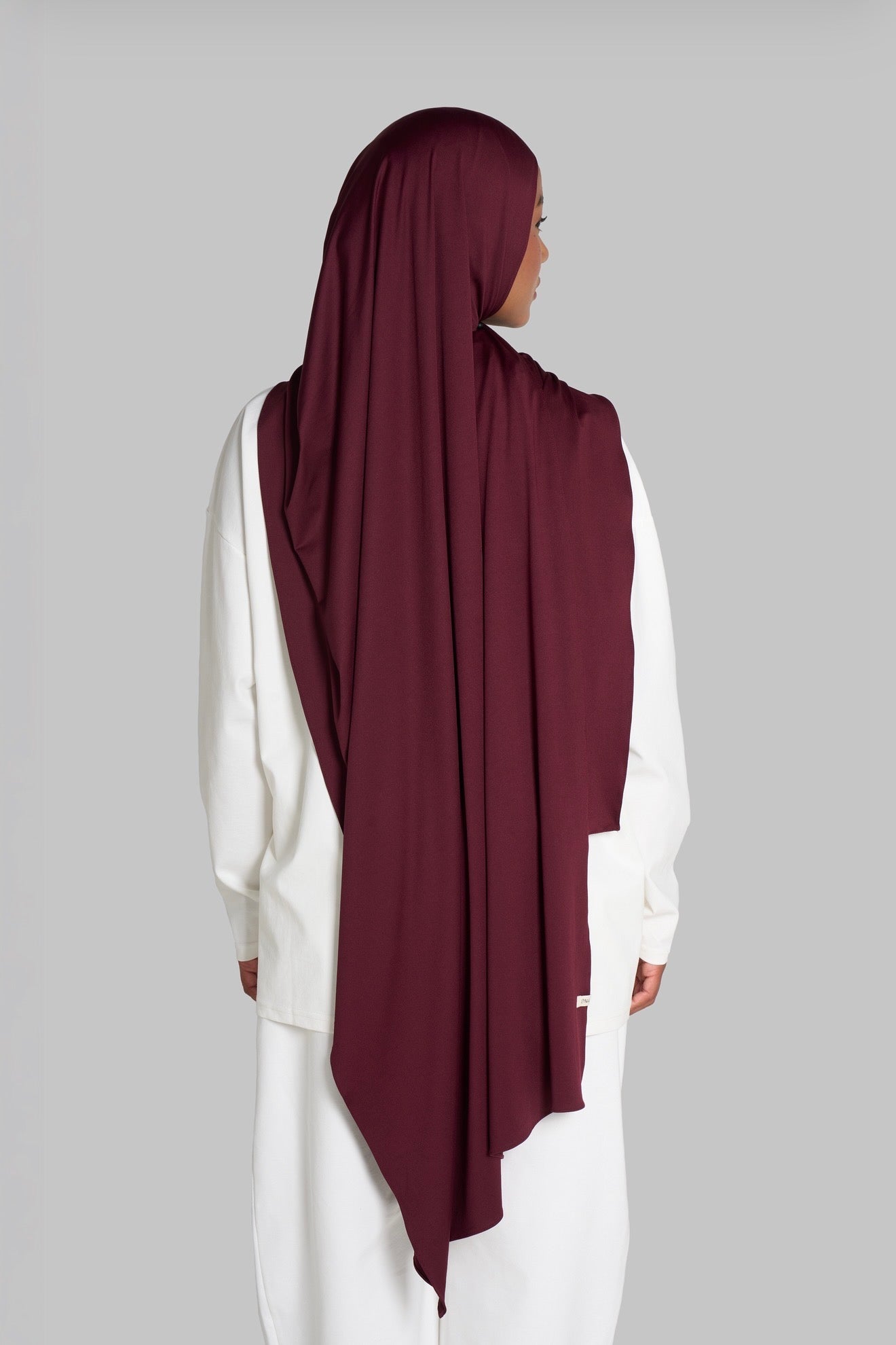 HIJAB JERSEY PREMIUM SOFT [DARK CHERRY]